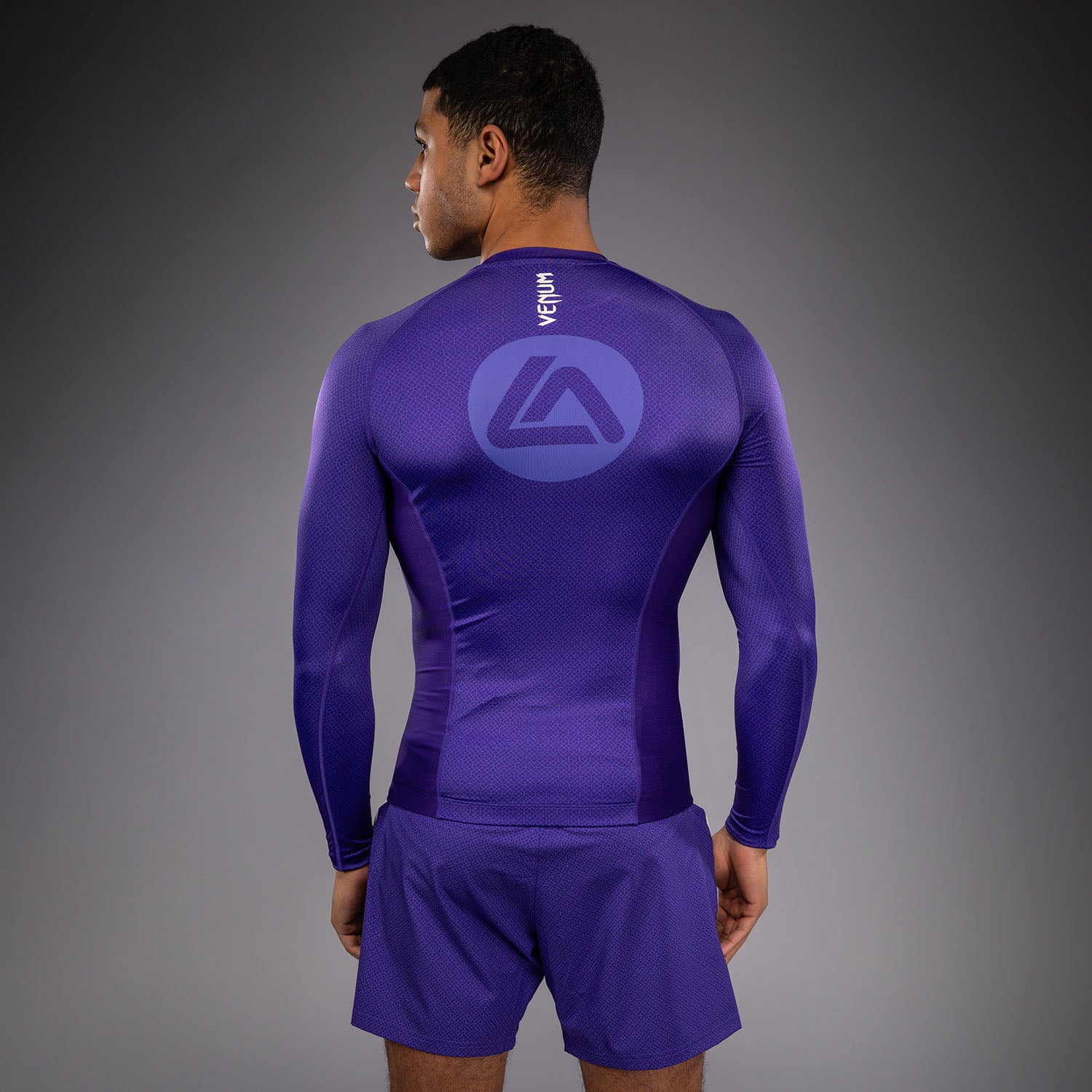 Rashguard à Manches Longues Venum x Roger Gracie Academy - Violet - product-type_T-Shirts de Compression