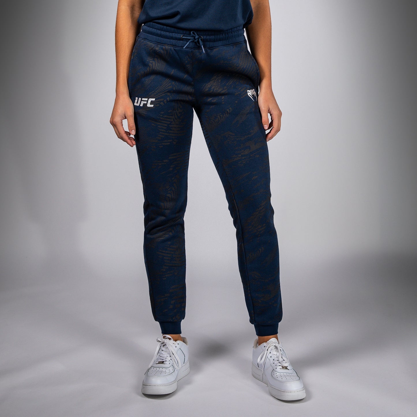 Pantalon en Coton pour Femmes UFC Fusion by Venum Fight Week - Bleu Océanique - product-type_Pantalons de jogging