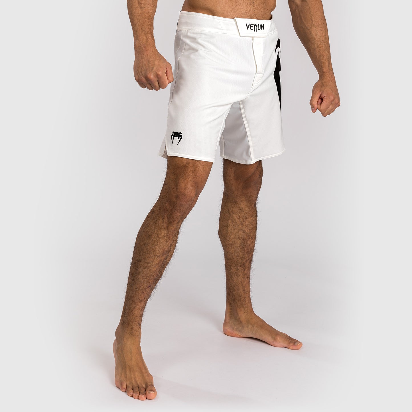 Shorts de combat Venum Light 5.0 - Blanc/Noir - product-type_Shorts de MMA