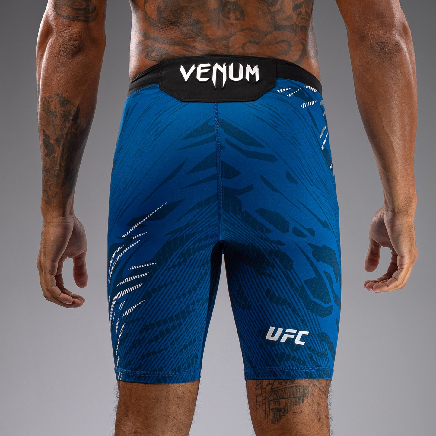 Shorts Vale Tudo pour Hommes UFC Fusion by Venum Personnalisé Authentic Fight Night - Bleu - product-type_Shorts de MMA