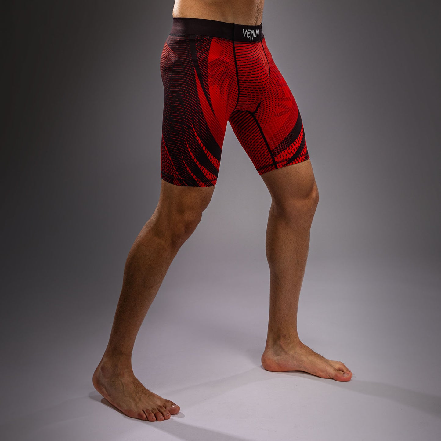 Short de Compression Venum Galactic 3.0 - Rouge/Argent
