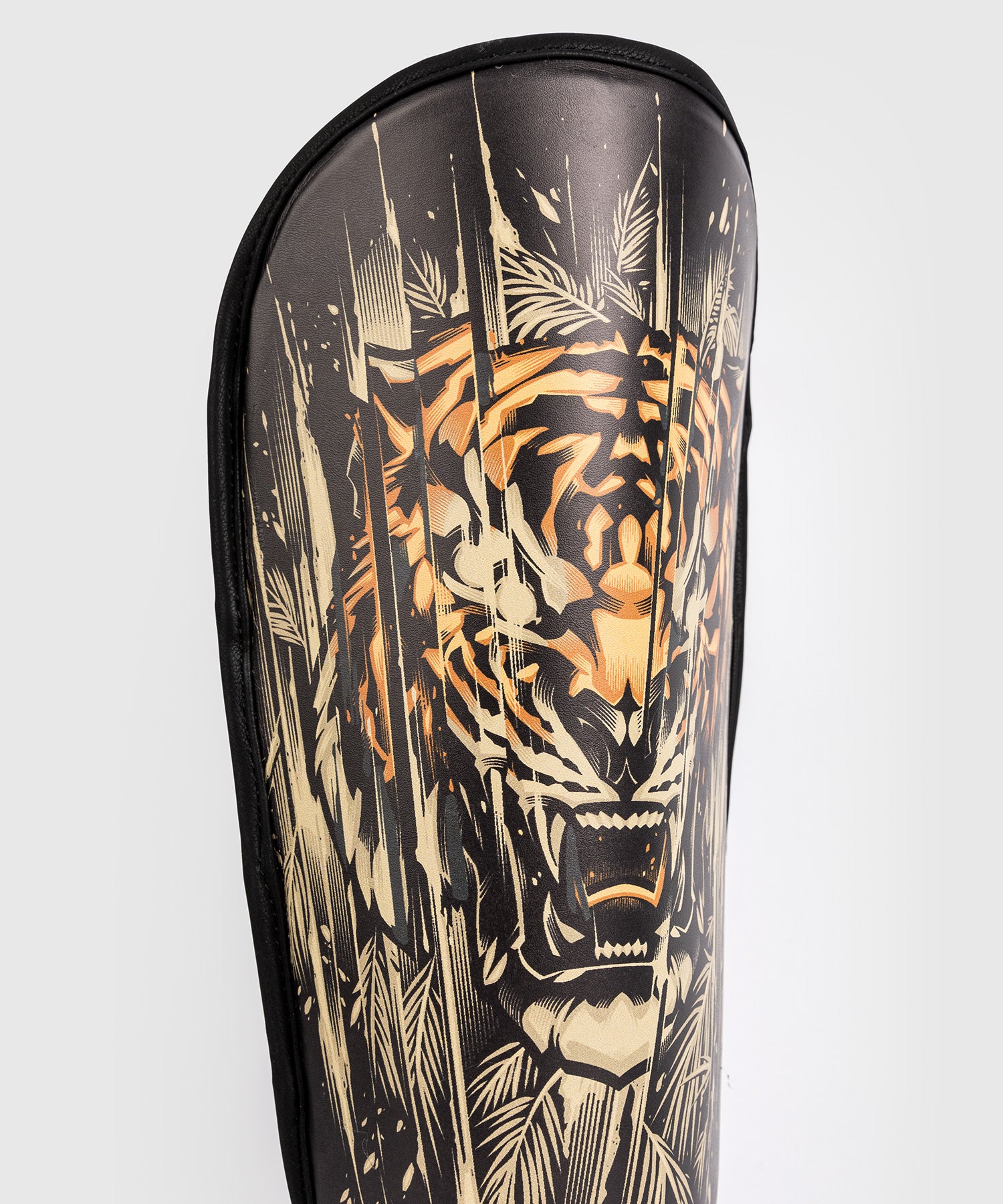 Protège-Tibias Venum Tiger pour Enfants - Noir/Orange Néon - product-type_Protège-tibias