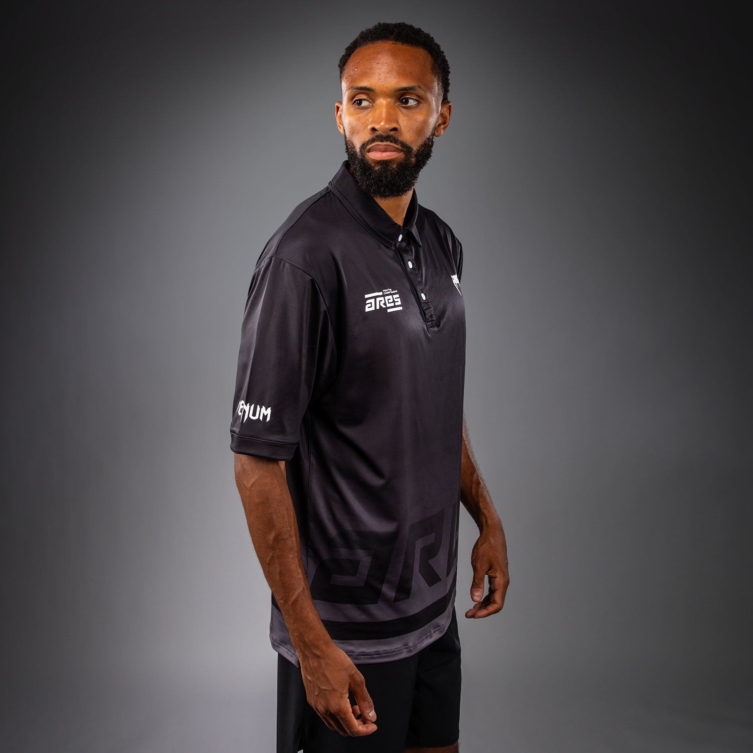 Polo Venum x Ares – Noir - product-type_Polos