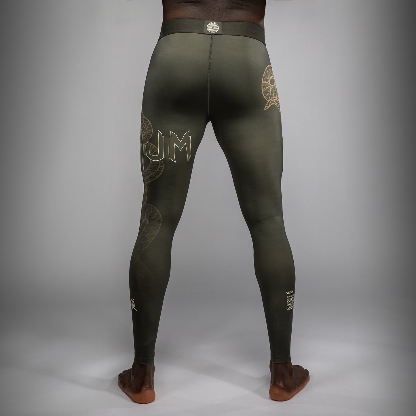 Pantalon de Compression Venum Serpenti – Kaki/Bronze/Ivoire - product-type_Pantalons de Compression