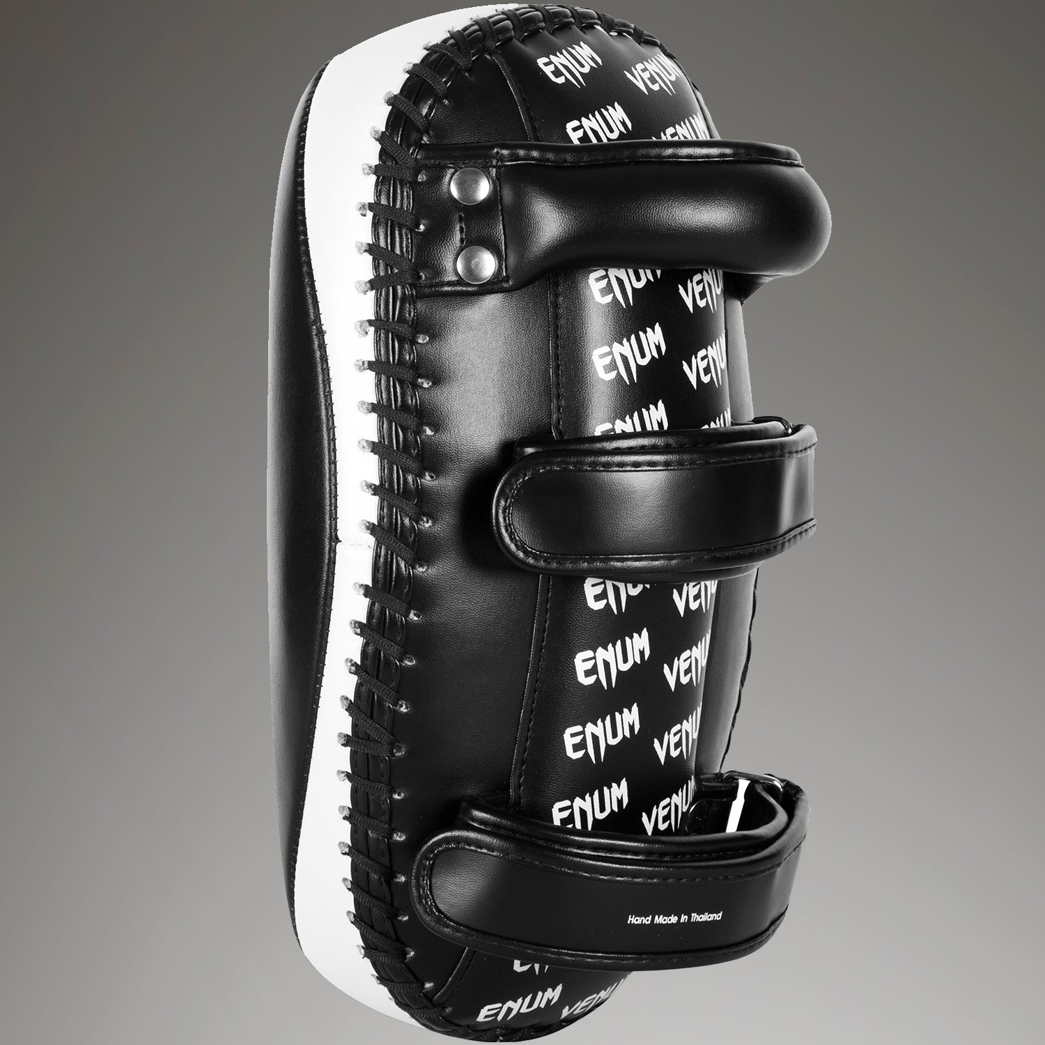 Paos de Kick Venum Light – Cuir Skintex – Noir/Blanc glacé (Paire) - product-type_Patte d'ours