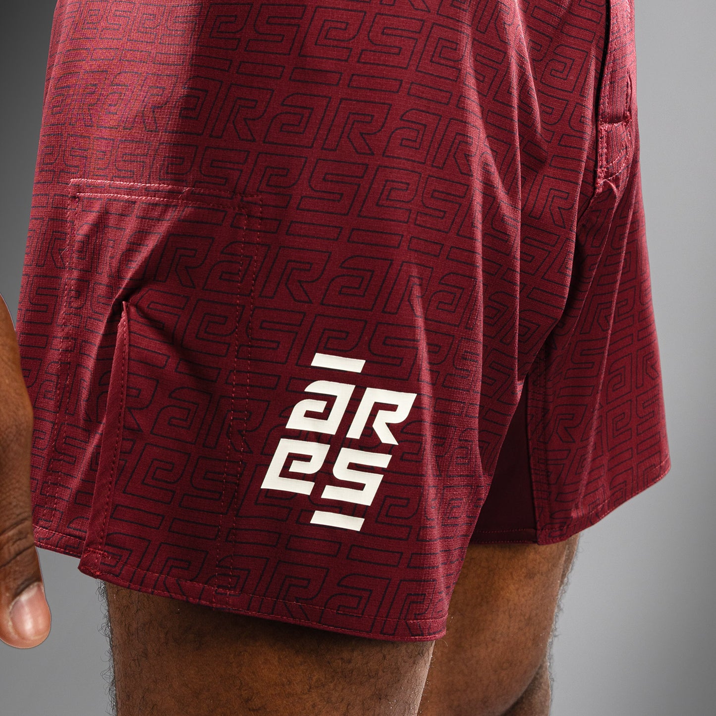 Short de combat pour Hommes Venum x Ares - Bordeaux - product-type_Shorts de MMA