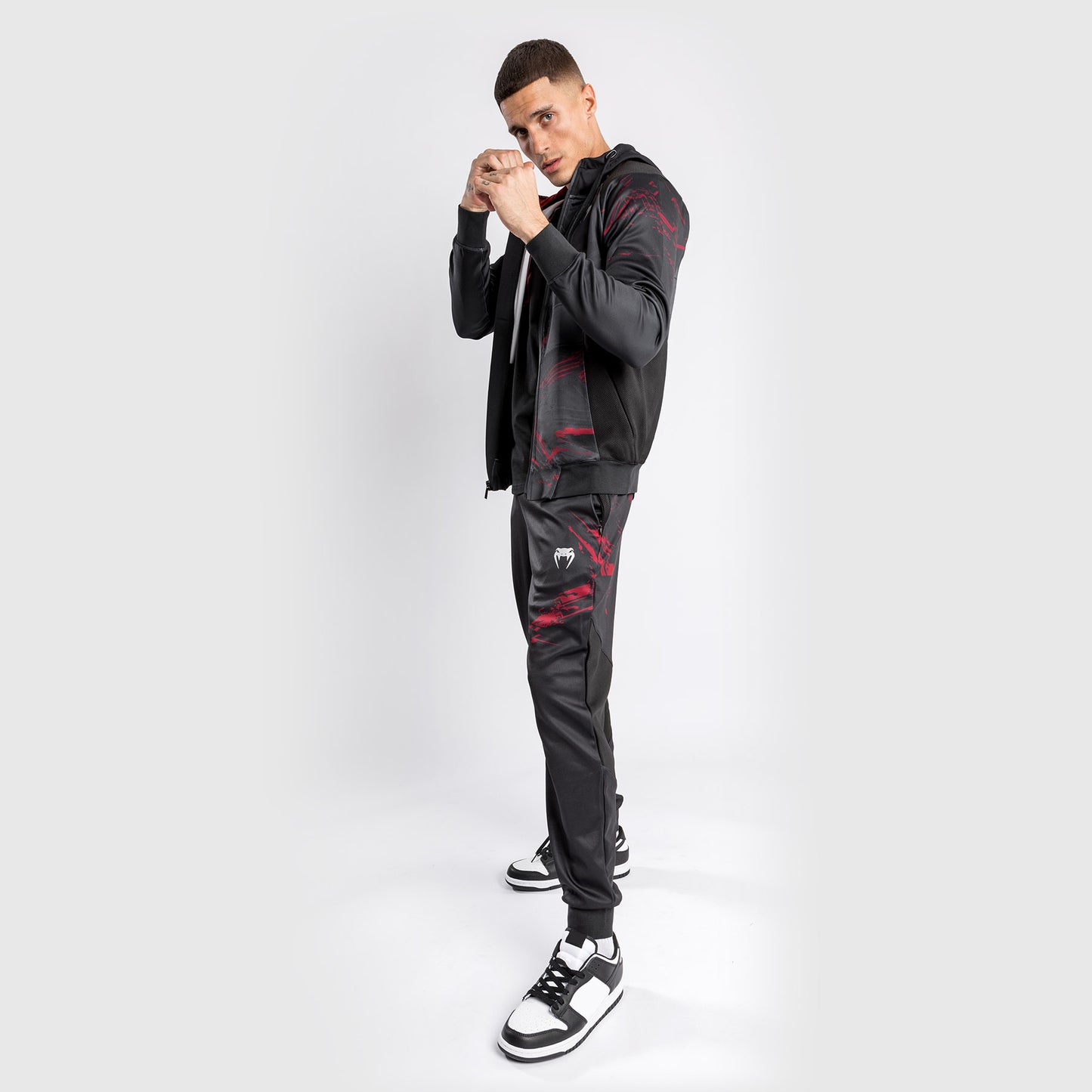 Veste à capuche pour Hommes UFC Venum Authentic Fight Week 2.0 - Noir/Rouge - product-type_Vestes