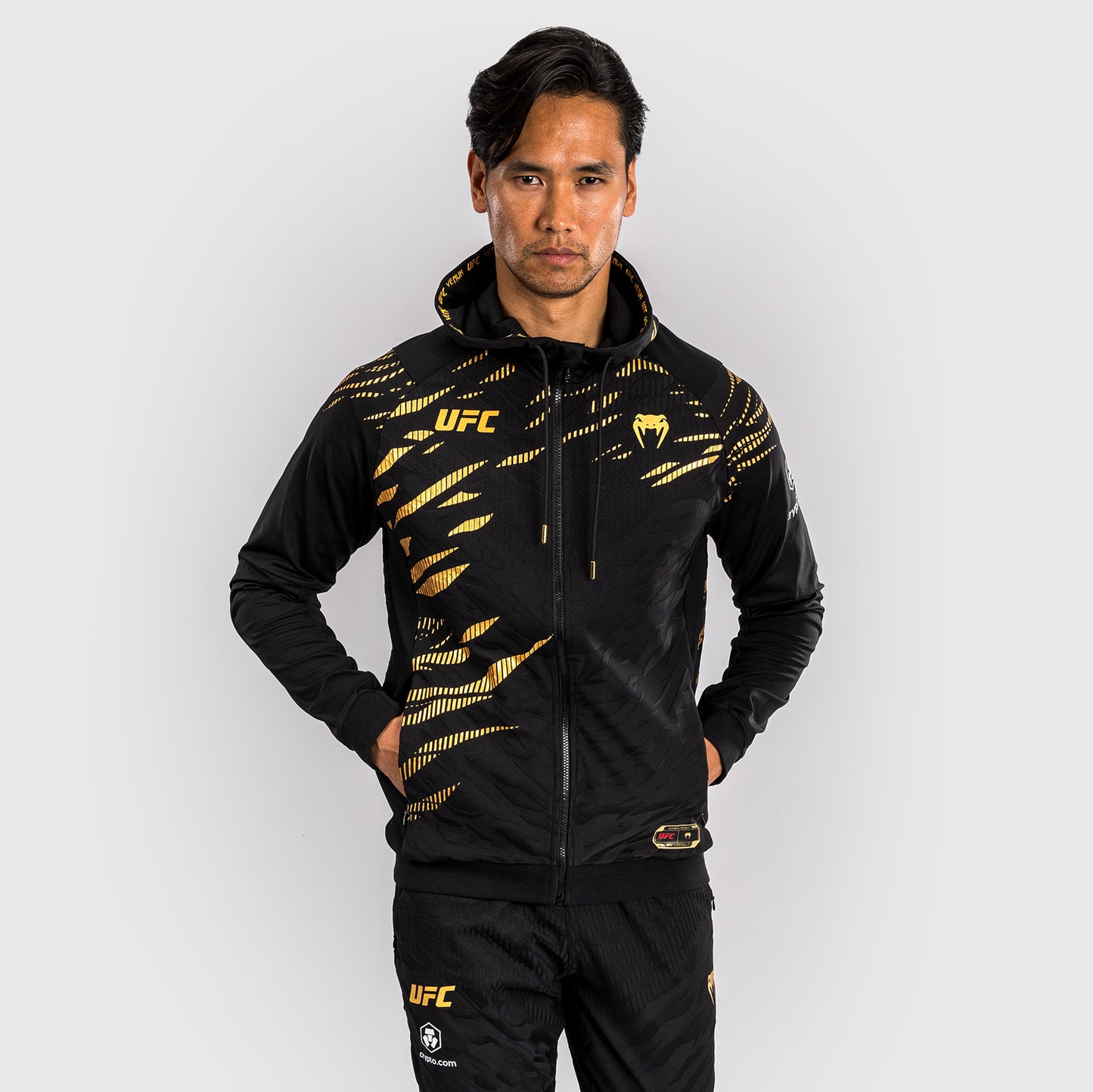 Sweatshirt à Capuche pour Hommes UFC Fusion by Venum Personnalisé Authentic Fight Night - Champion - product-type_Vestes