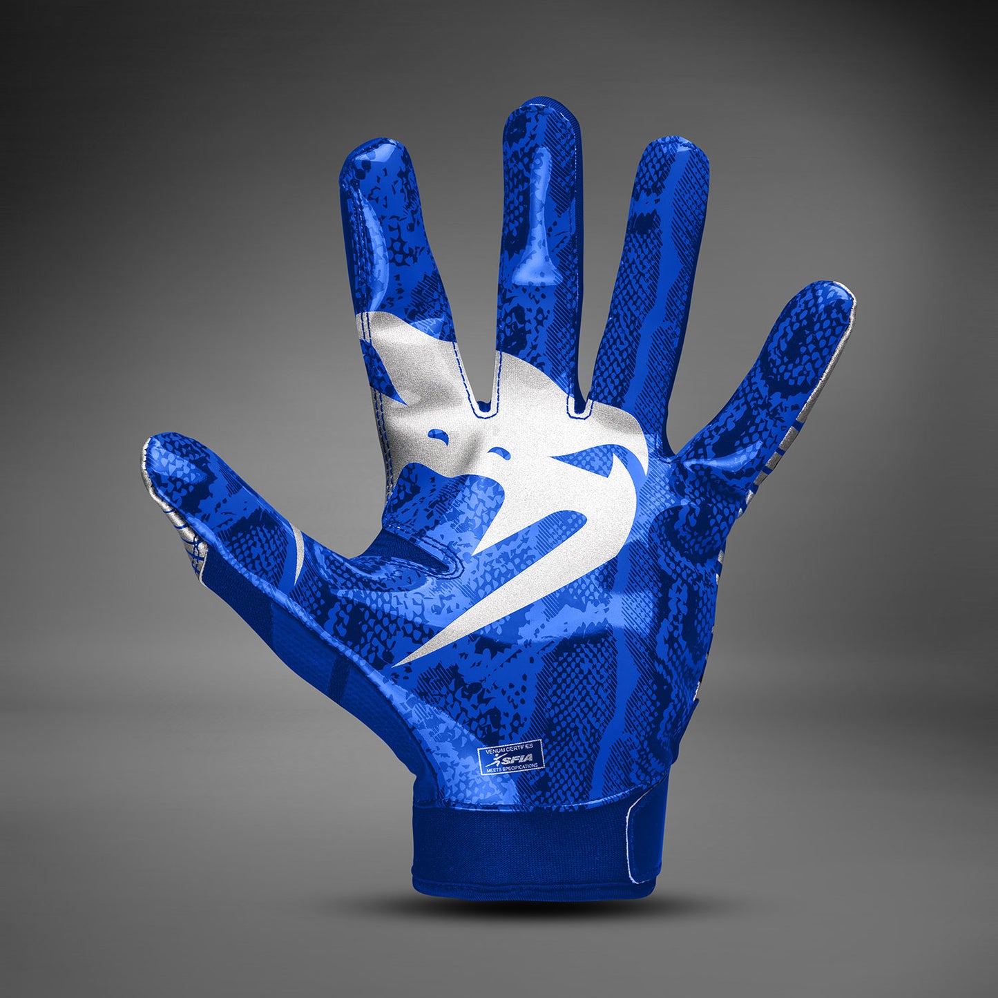 Gants de Football Venum Elite - Bleu Royal/Argent - product-type_Football Gloves