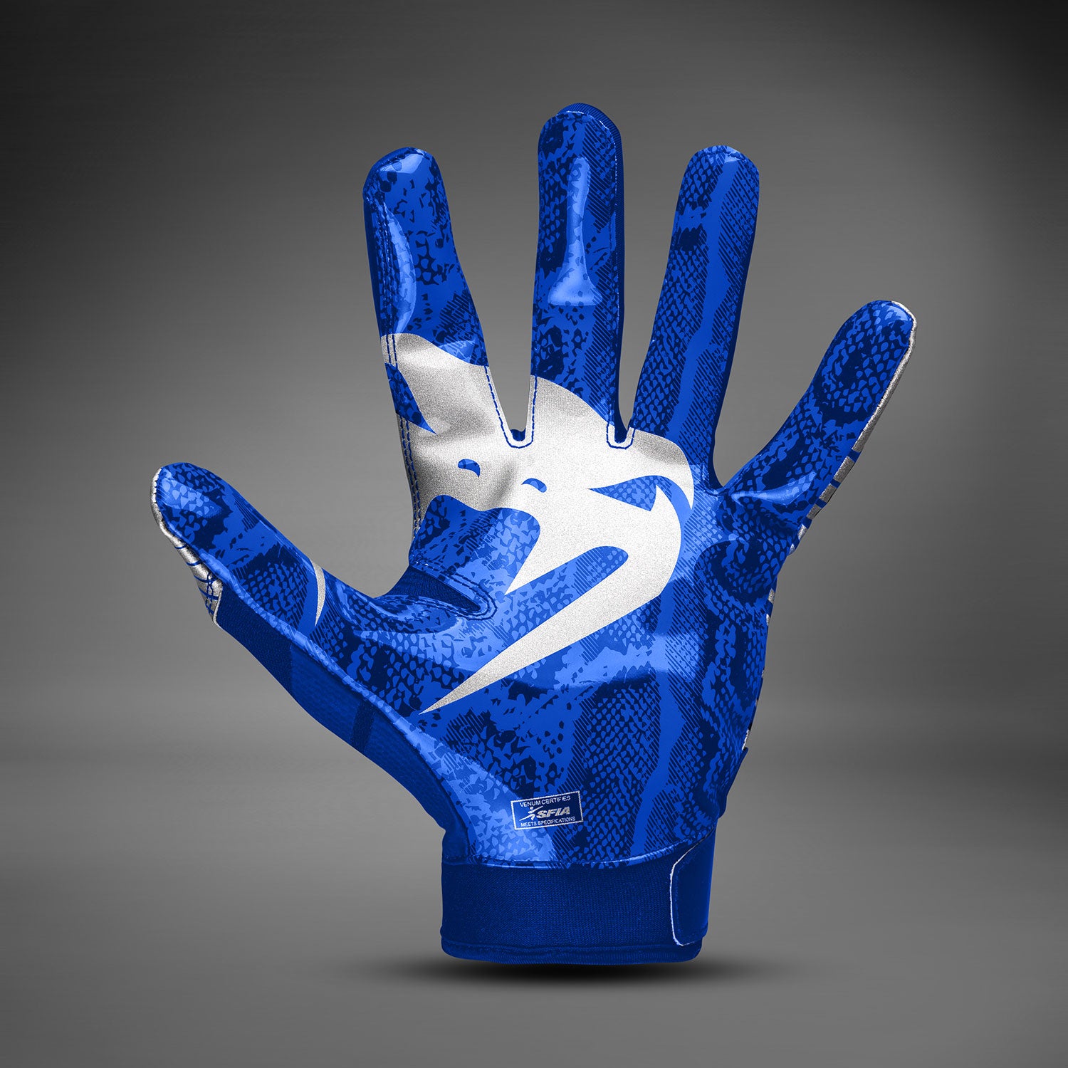 Gants de Football Venum Elite - Bleu Royal/Argent - product-type_Football Gloves