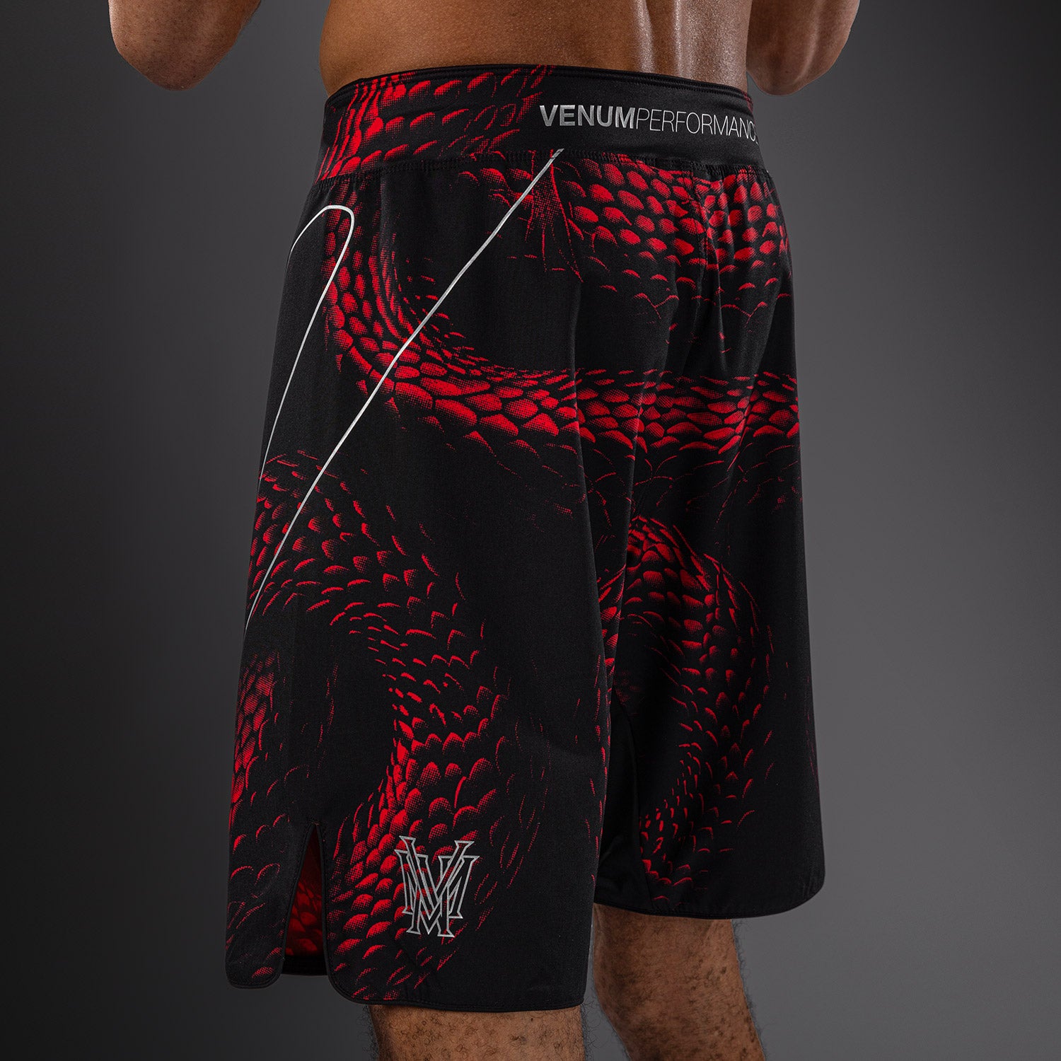 Short de Combat Venum Matupa - Noir/Rouge/Argent - product-type_Shorts de MMA