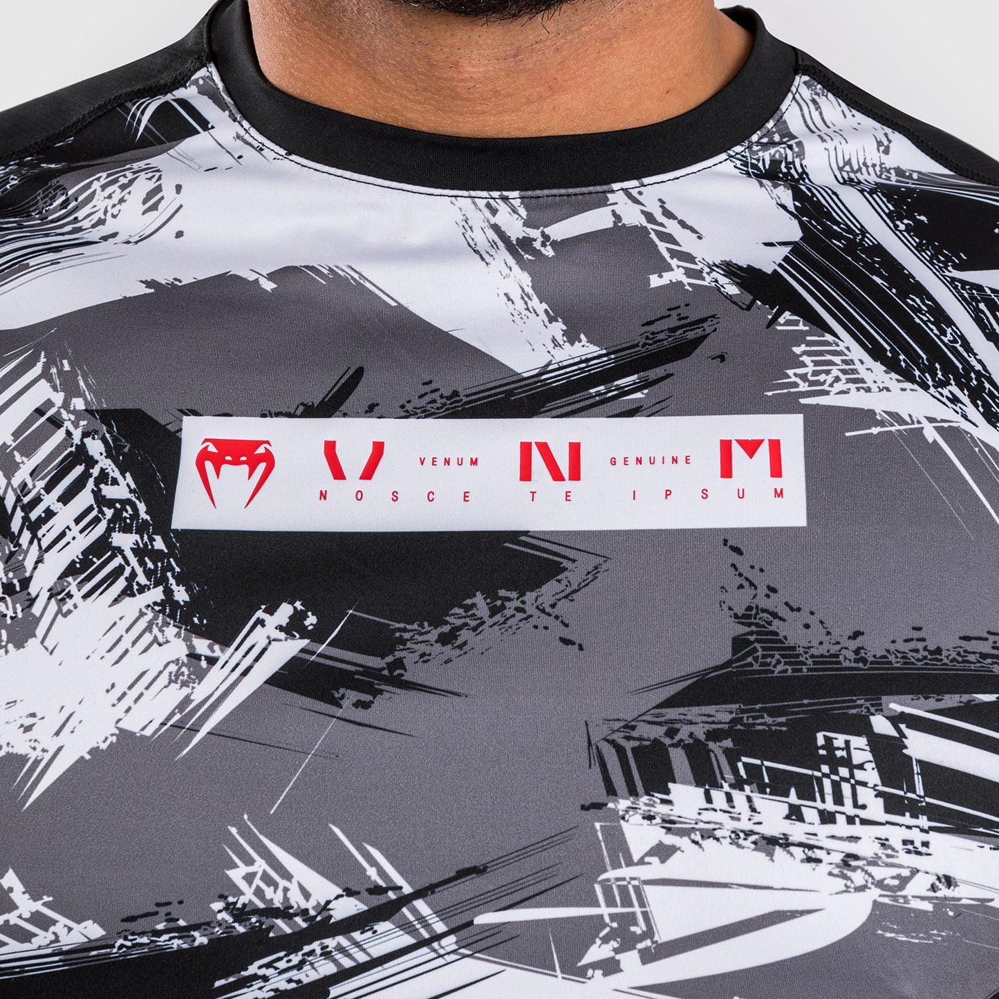 T-shirt Dry-Tech Venum Electron 3.0 - Gris/Rouge - product-type_T-Shirts Dry Tech