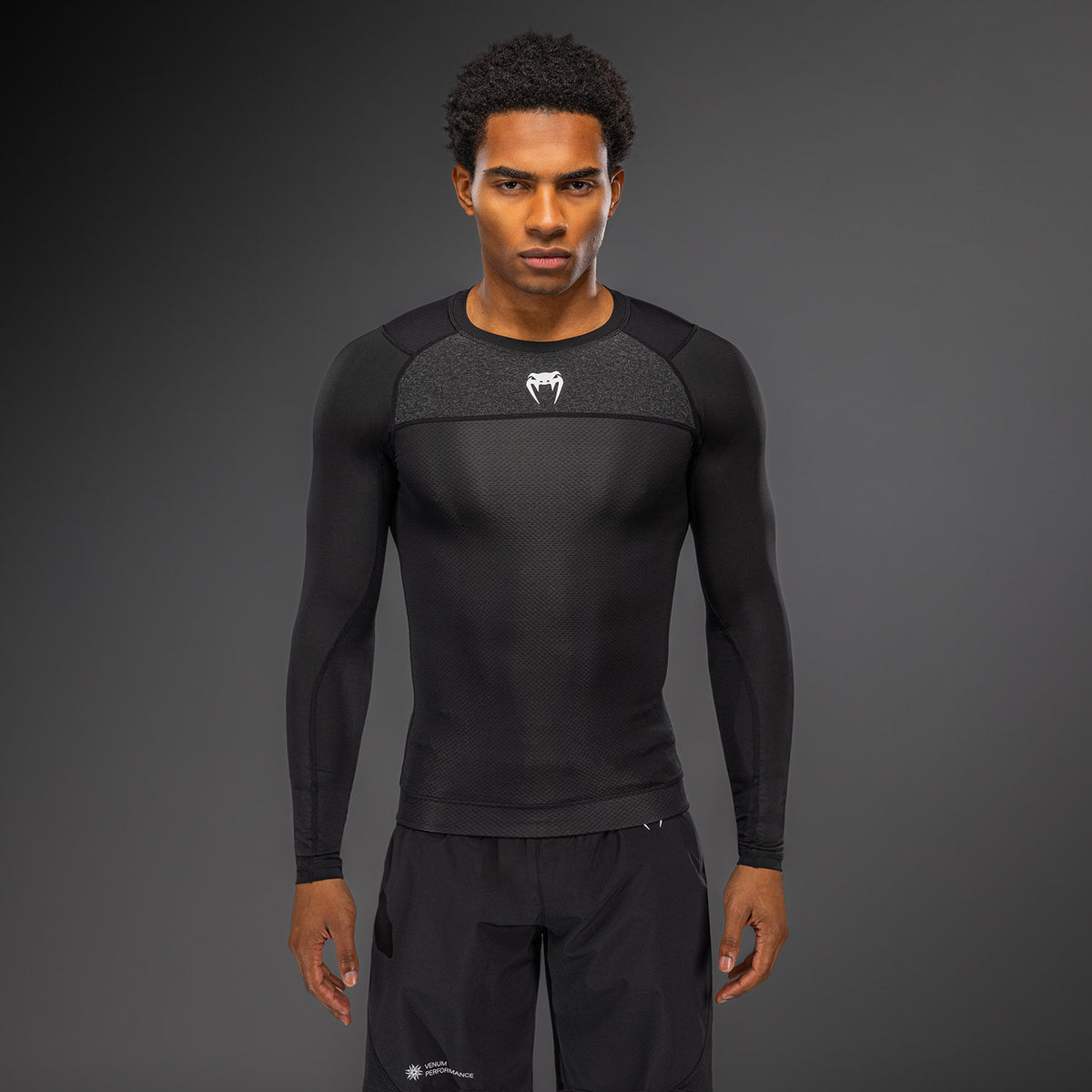 Rashguard manches longues Venum G-Fit Scale - Noir