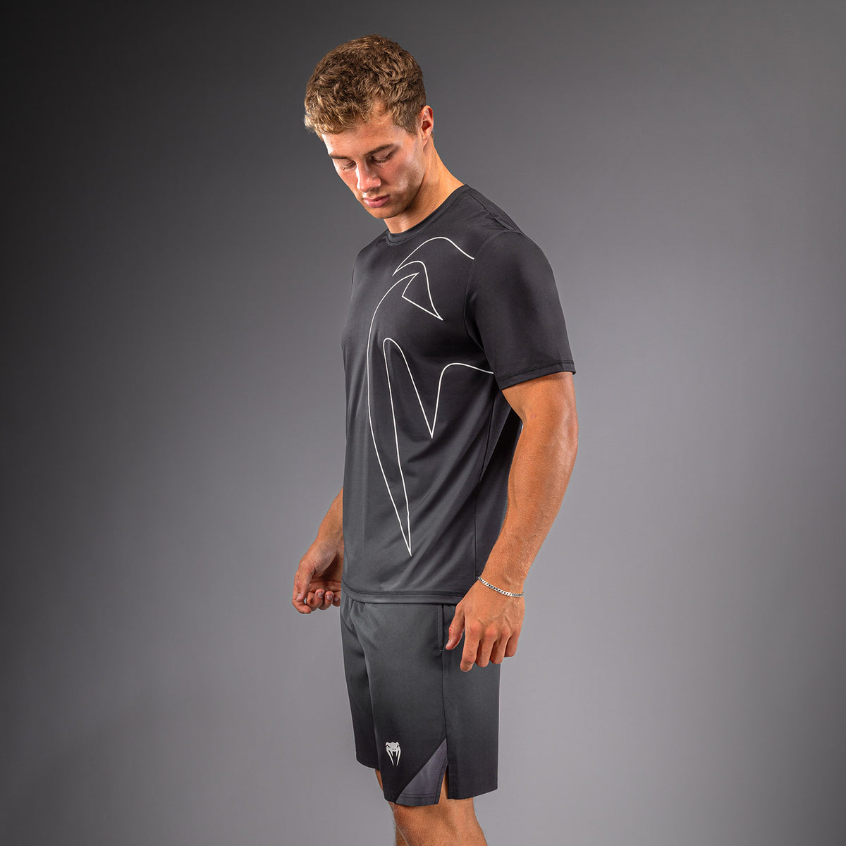 T-shirt Dry Tech Venum Giant Shift - Noir/Gris