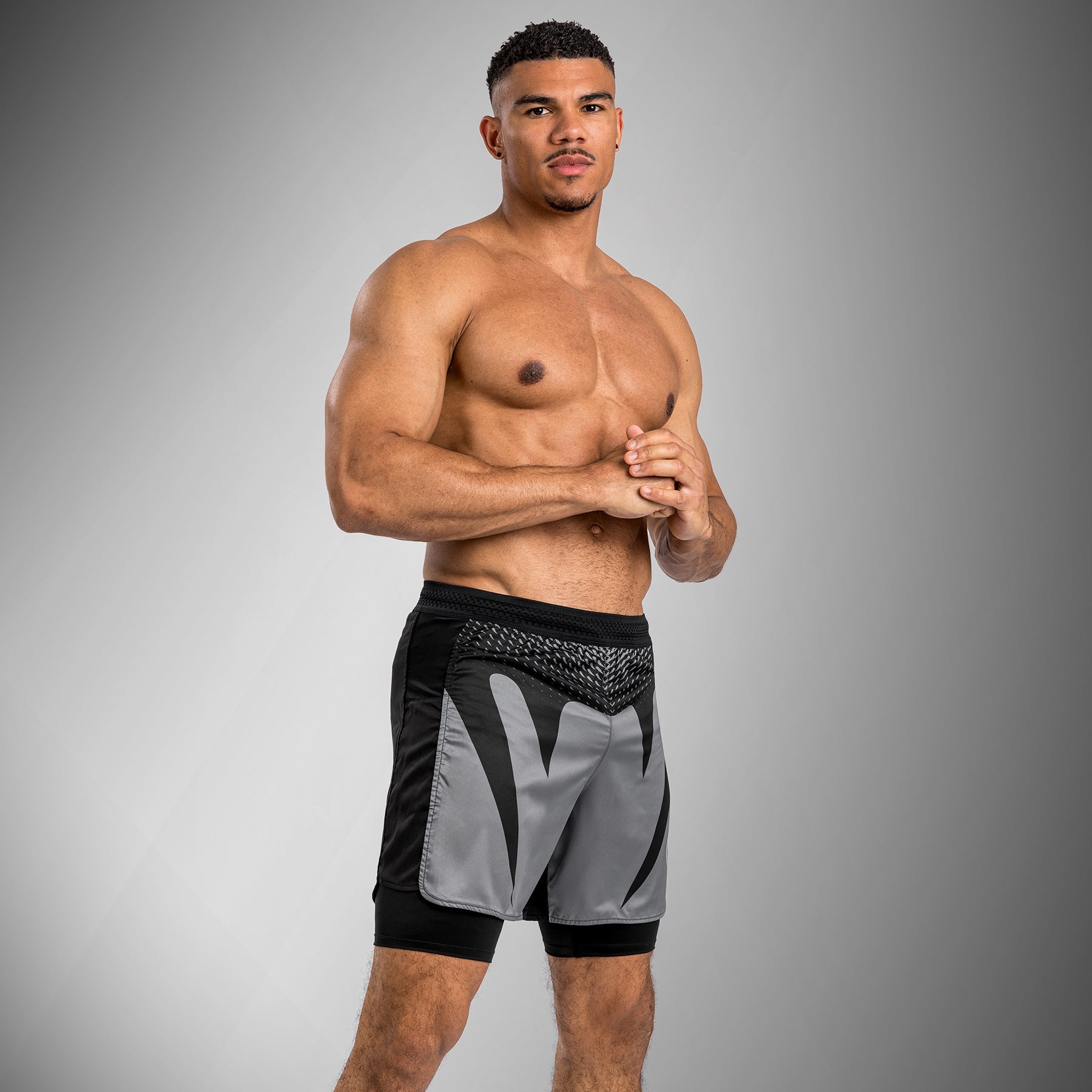 Short de Combat Pour Hommes Venum Attack - Noir - product-type_Shorts de training