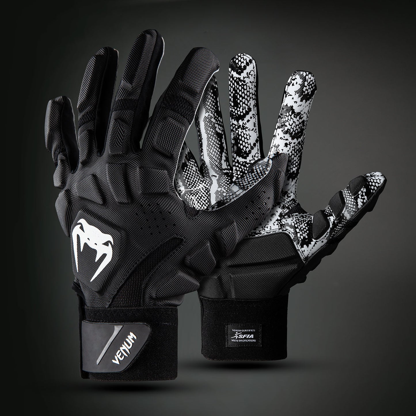 Gants de football Venum Elite Xtp NOIRS/BLANC - product-type_Football Gloves