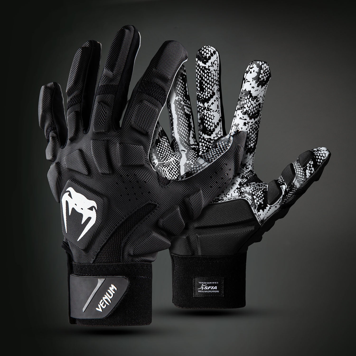 Gants de football Venum Elite Xtp NOIRS/BLANC - product-type_Football Gloves