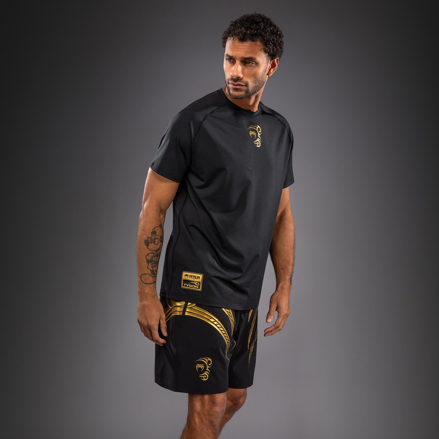 T-shirt Dry Tech Venum x Mike Tyson Tiger - Noir/Or - product-type_T-Shirts Dry Tech