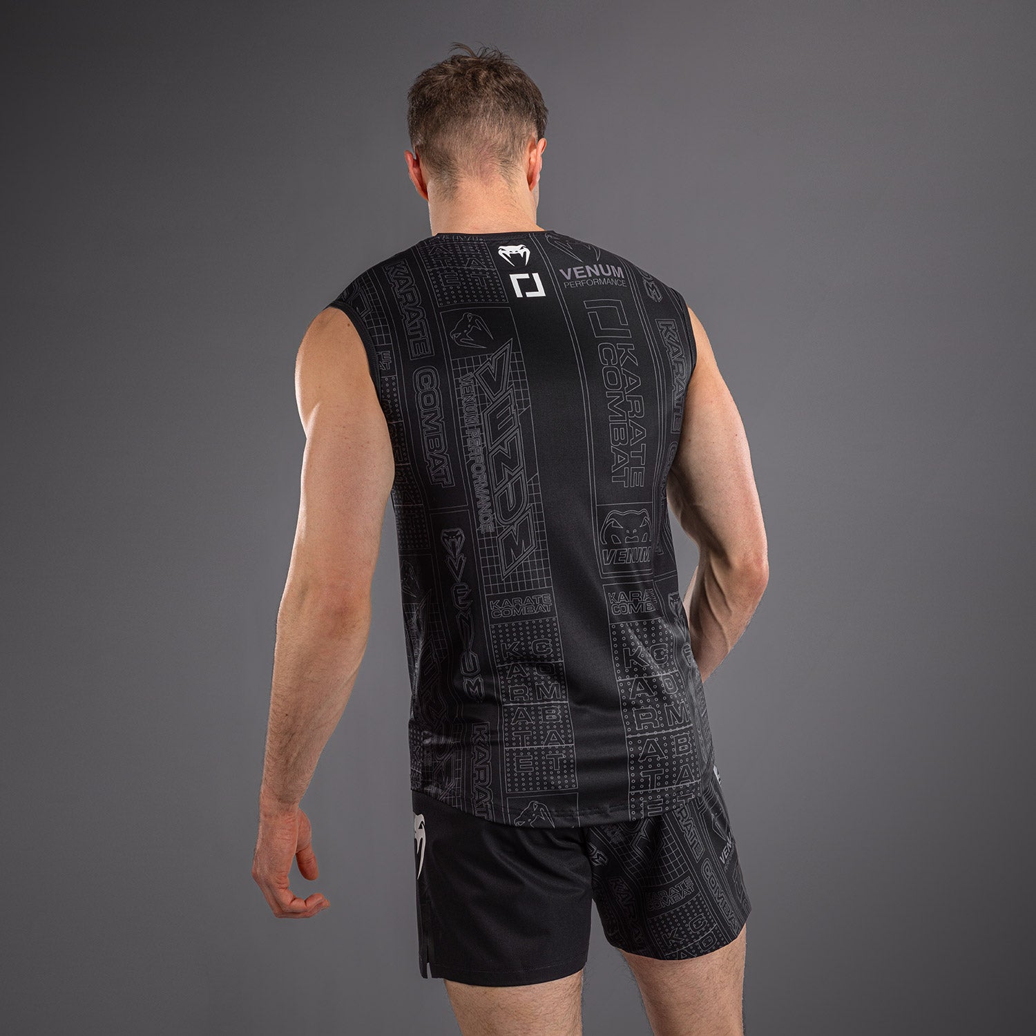 Débardeur Dry Tech Karate Combat by Venum – Noir/Gris - product-type_T-Shirts Dry Tech
