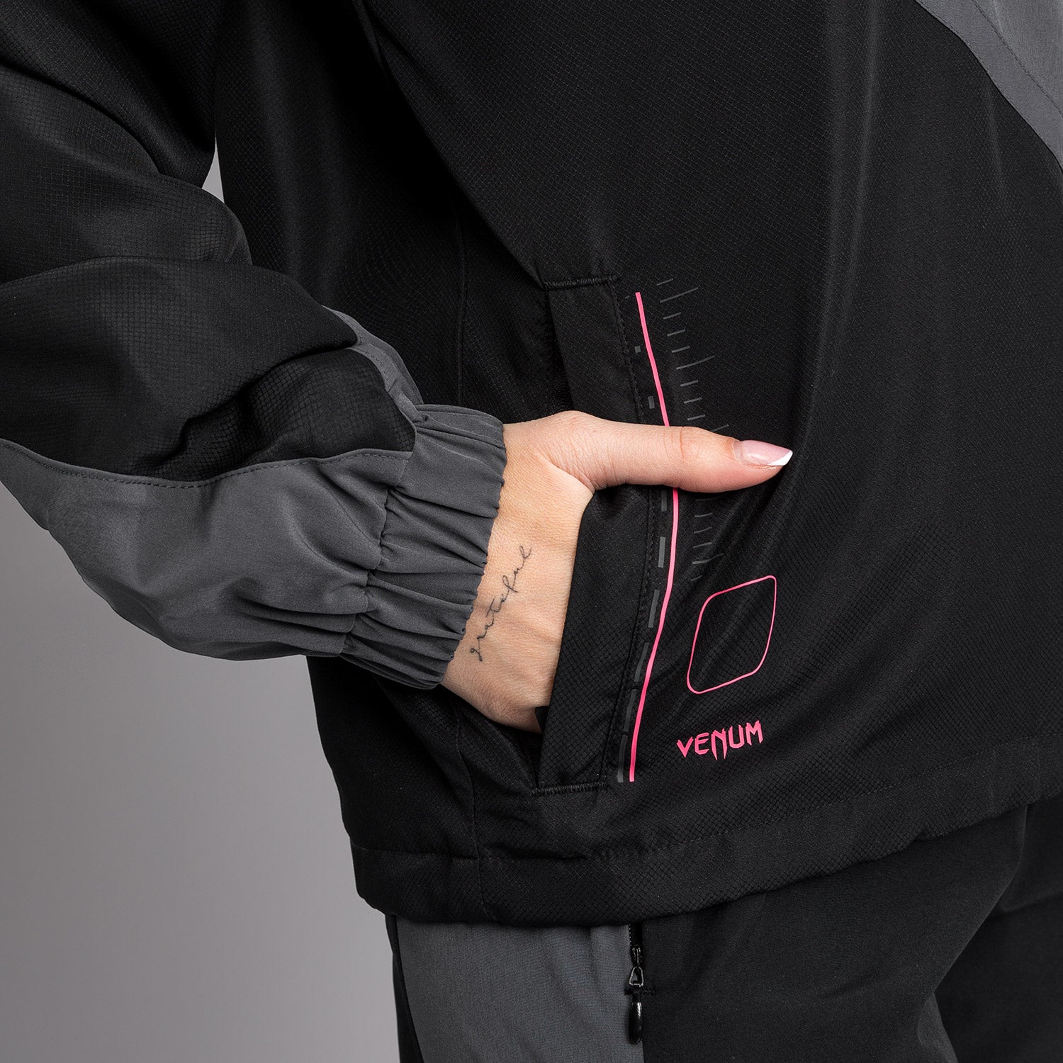 Veste de Survêtement Venum Tactical XT- Noir/Gris Tempête - product-type_Vestes