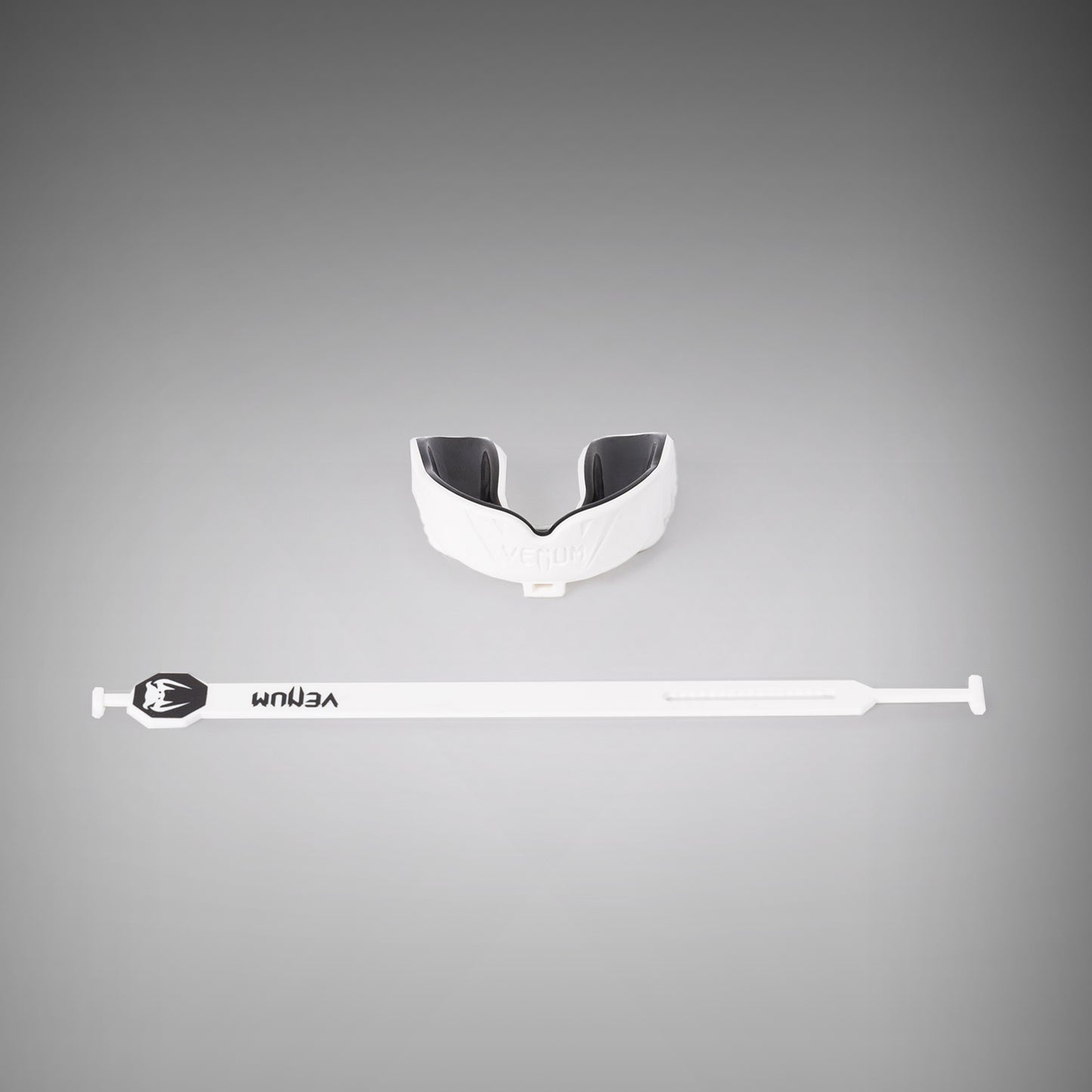 Protège-dents Venum Challenger avec/sans Sangles - Blanc/Noir - product-type_Protège-dents