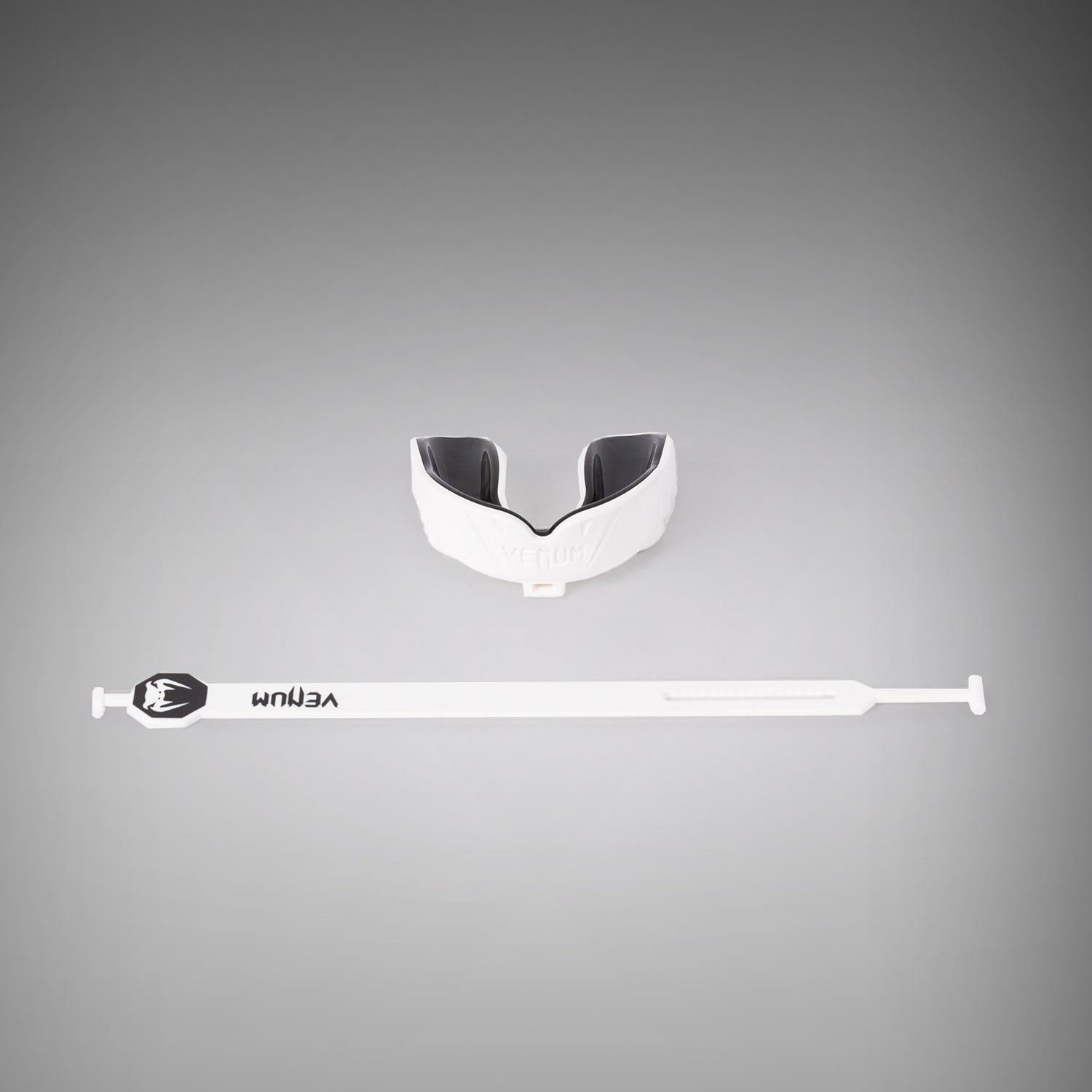 Protège-dents Venum Challenger avec/sans Sangles - Blanc/Noir - product-type_Protège-dents