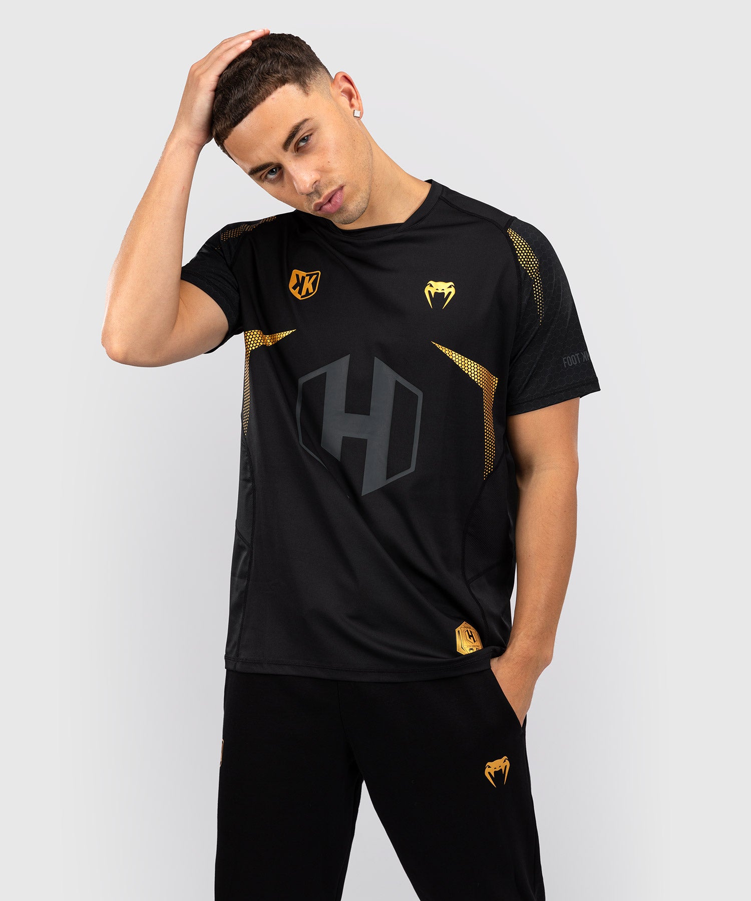 T-shirt Dry Tech FK x Venum Hexagone MMA Noir/Doré - product-type_T-Shirts Dry Tech
