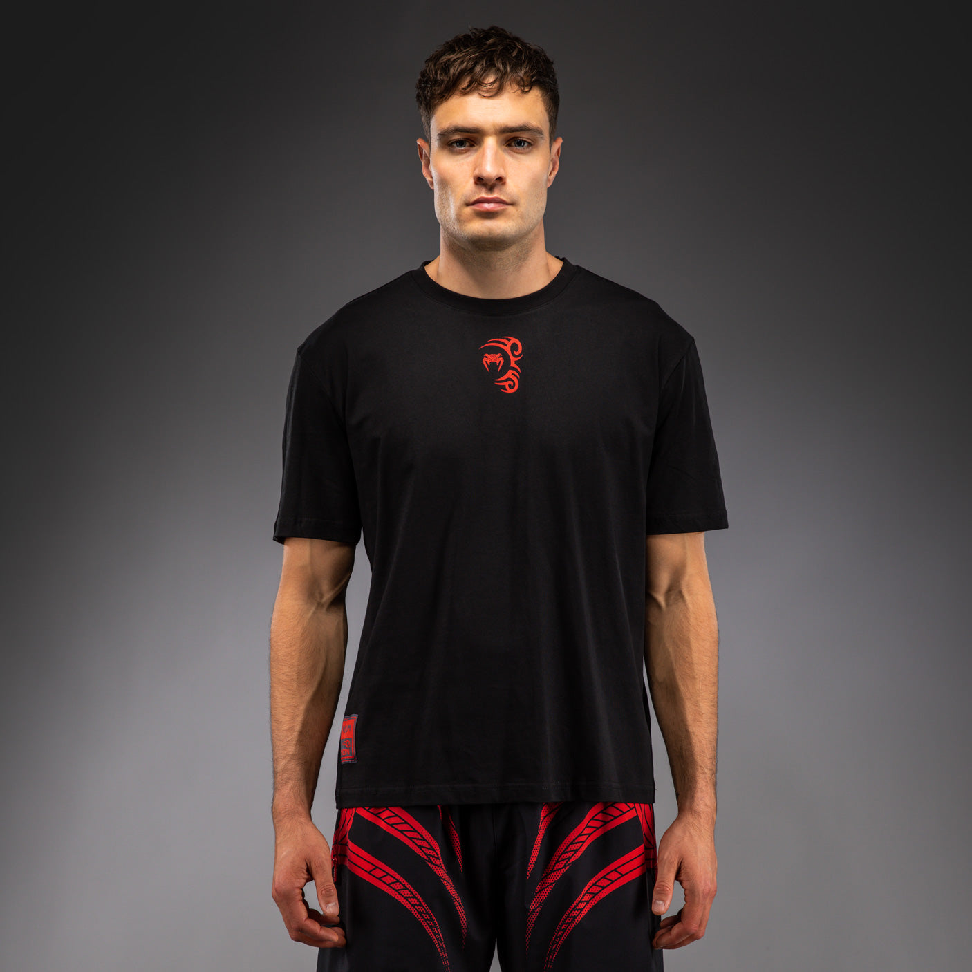 T-shirt Venum x Mike Tyson Tiger - Noir profond