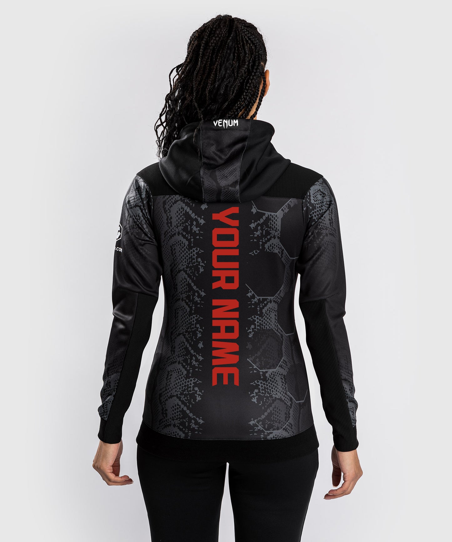 Veste à Capuche Personnalisée pour Femmes UFC Adrenaline by Venum Authentic Fight Night - Noir - product-type_Vestes