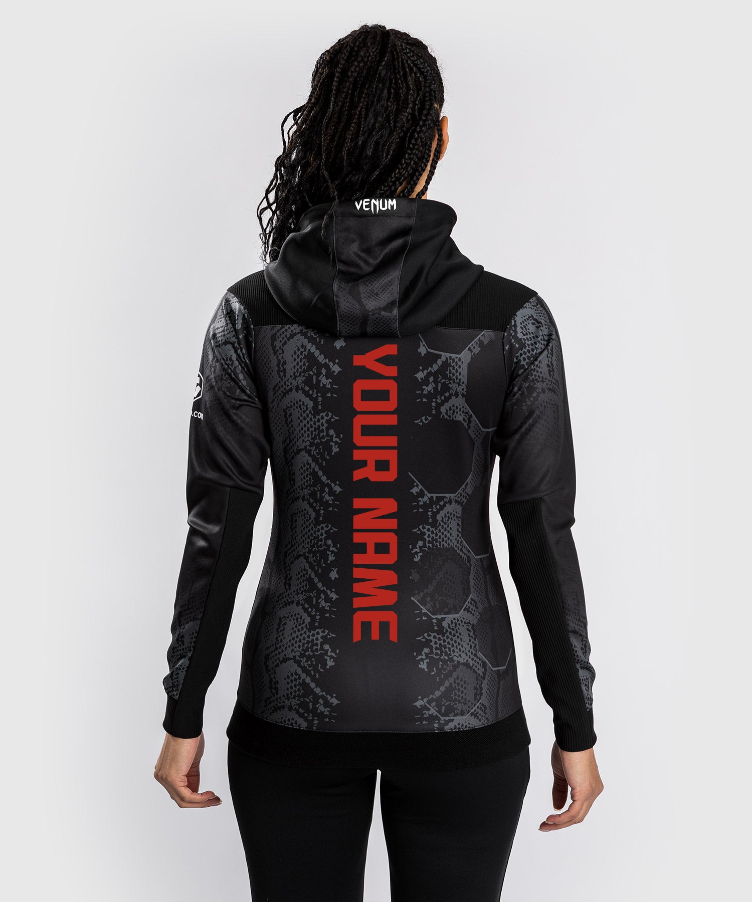 Veste à Capuche Personnalisée pour Femmes UFC Adrenaline by Venum Authentic Fight Night - Noir - product-type_Vestes