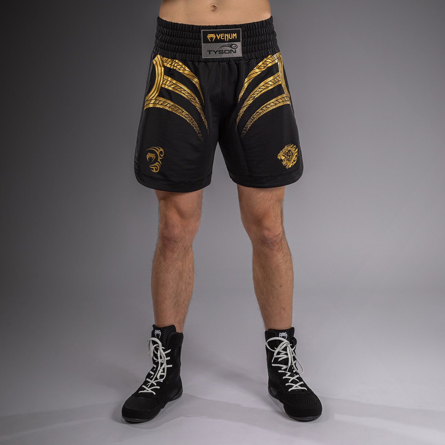 Short de Boxe Venum x Mike Tyson Tiger - Noir/Or