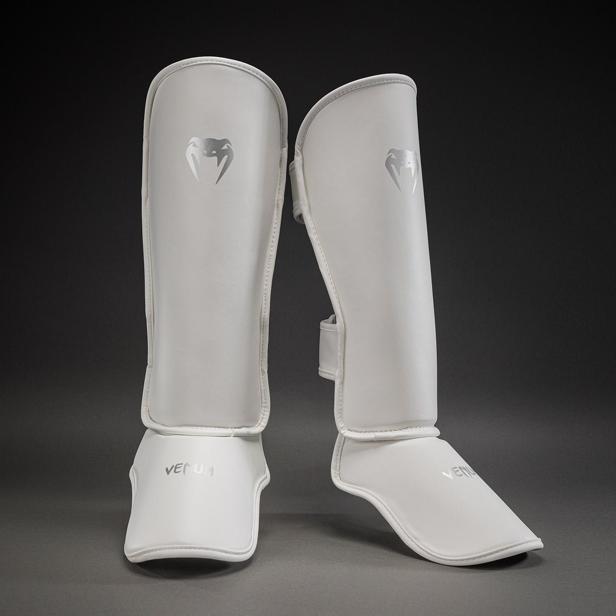 Protège-tibias Venum Contender 1.5 - Blanc/Argent