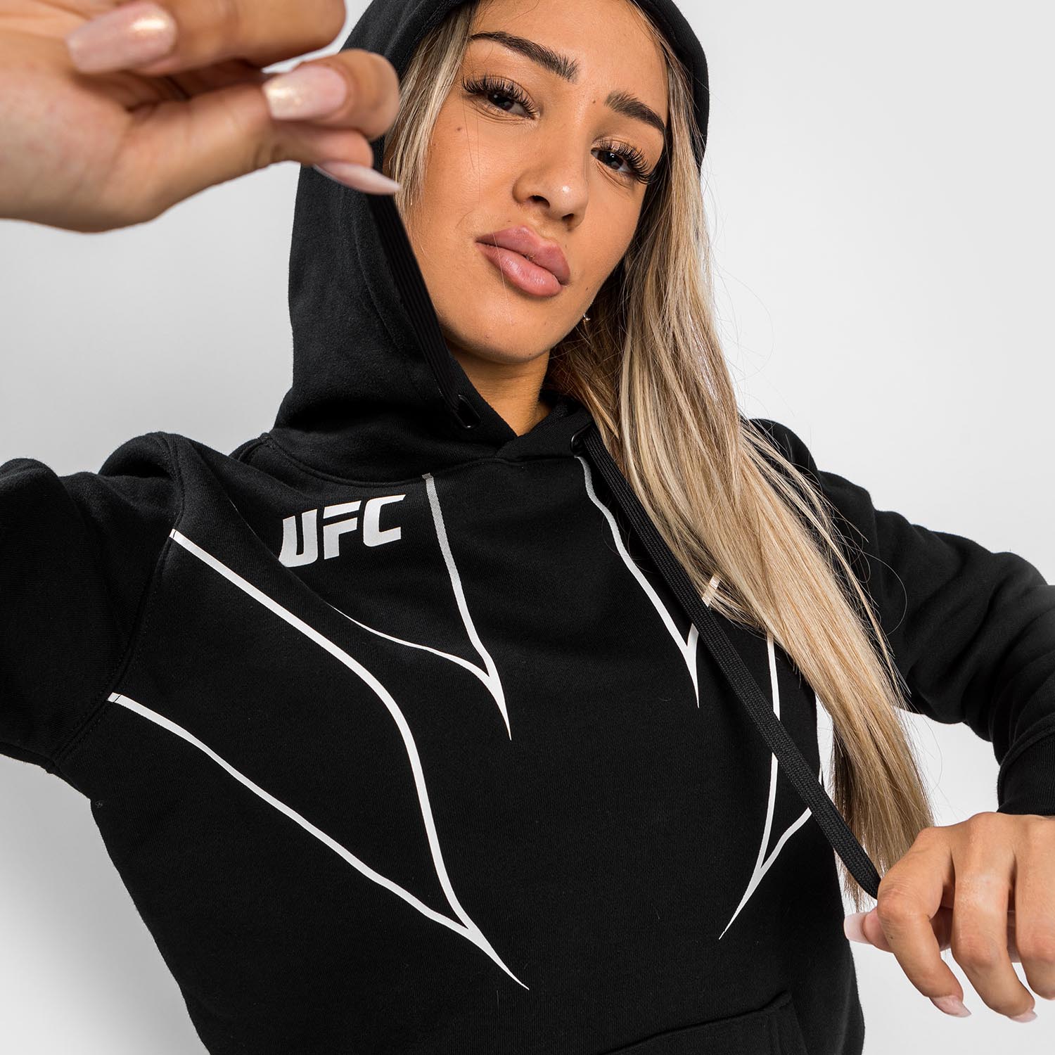 Sweatshirt UFC Venum Authentic Fight Night 2.0 Replica - Pour Femmes - Noir - product-type_Sweatshirts