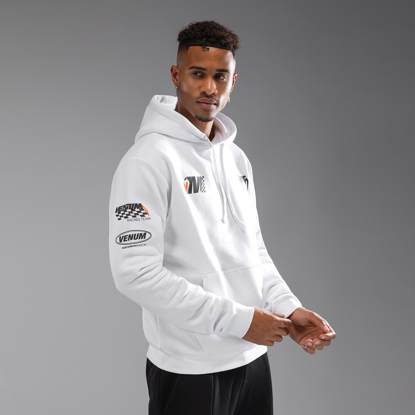 Sweatshirt à Capuche Venum Motorsport - Blanc Neige - product-type_Sweatshirts