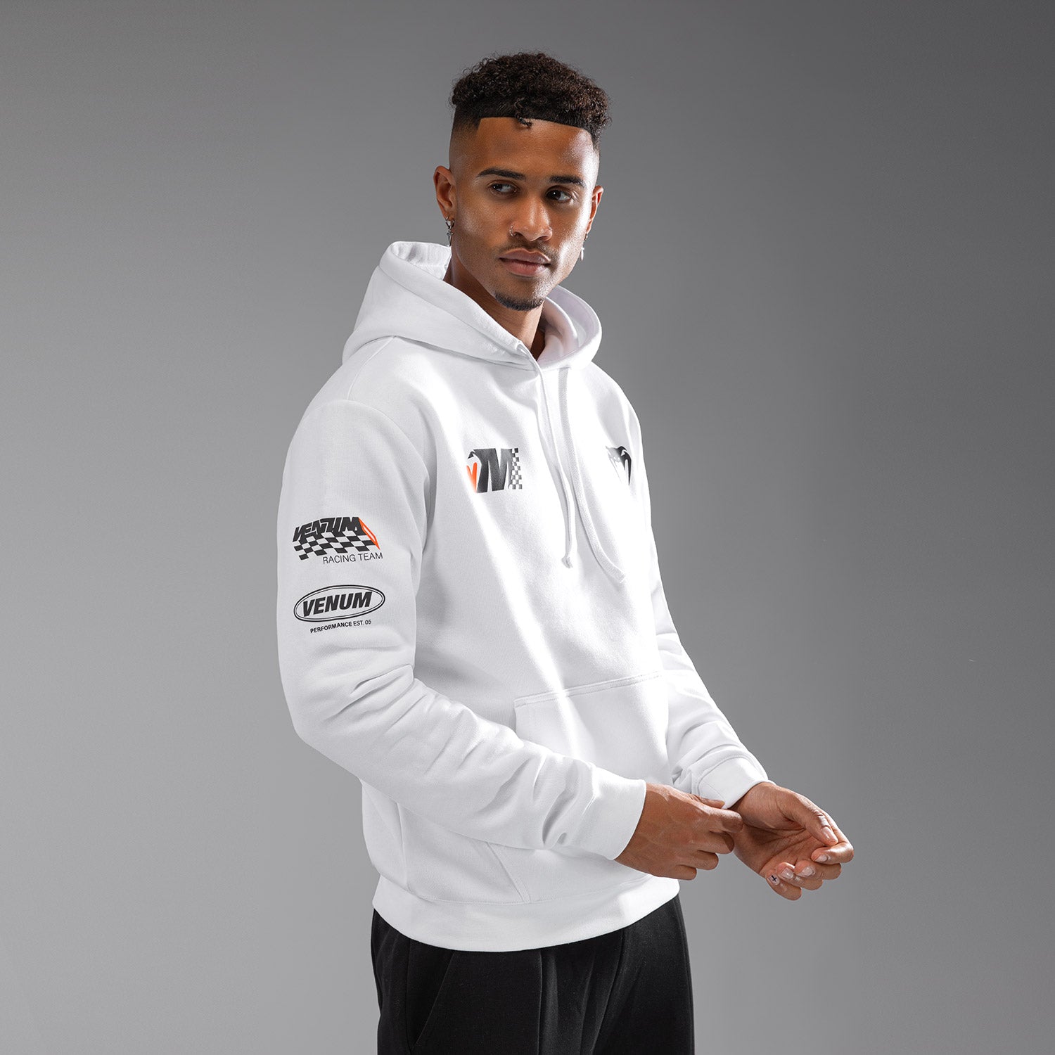 Sweatshirt à Capuche Venum Motorsport - Blanc Neige - product-type_Sweatshirts