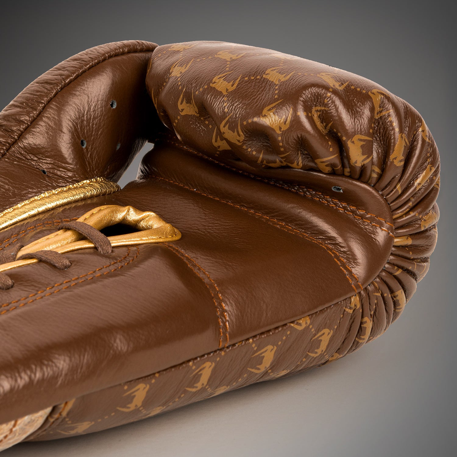 Gants de Boxe Pro avec Lacets Venum Coco Monogram - Marron Grizzly - product-type_Gants de boxe