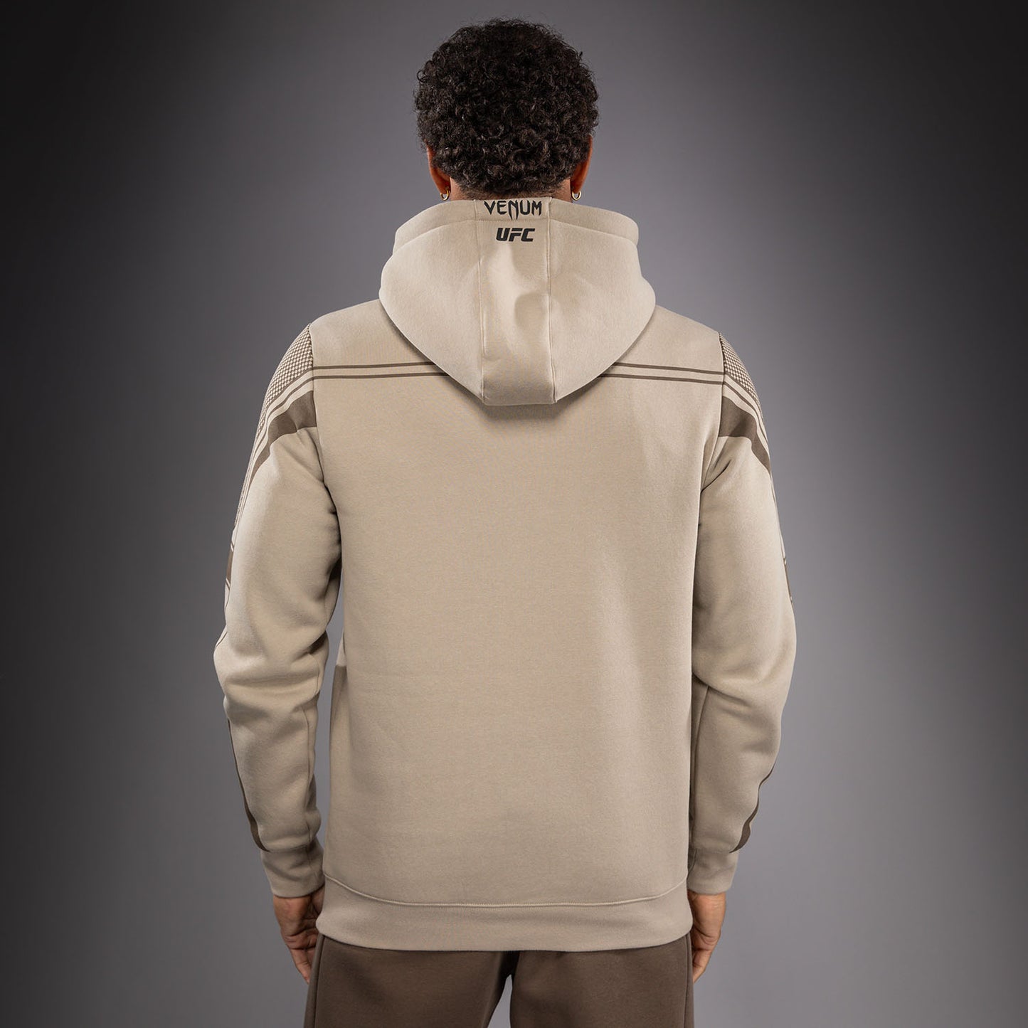 Sweat à Capuche pour Homme Venum UFC Unity by Venum Authentic Fight Week - Sable