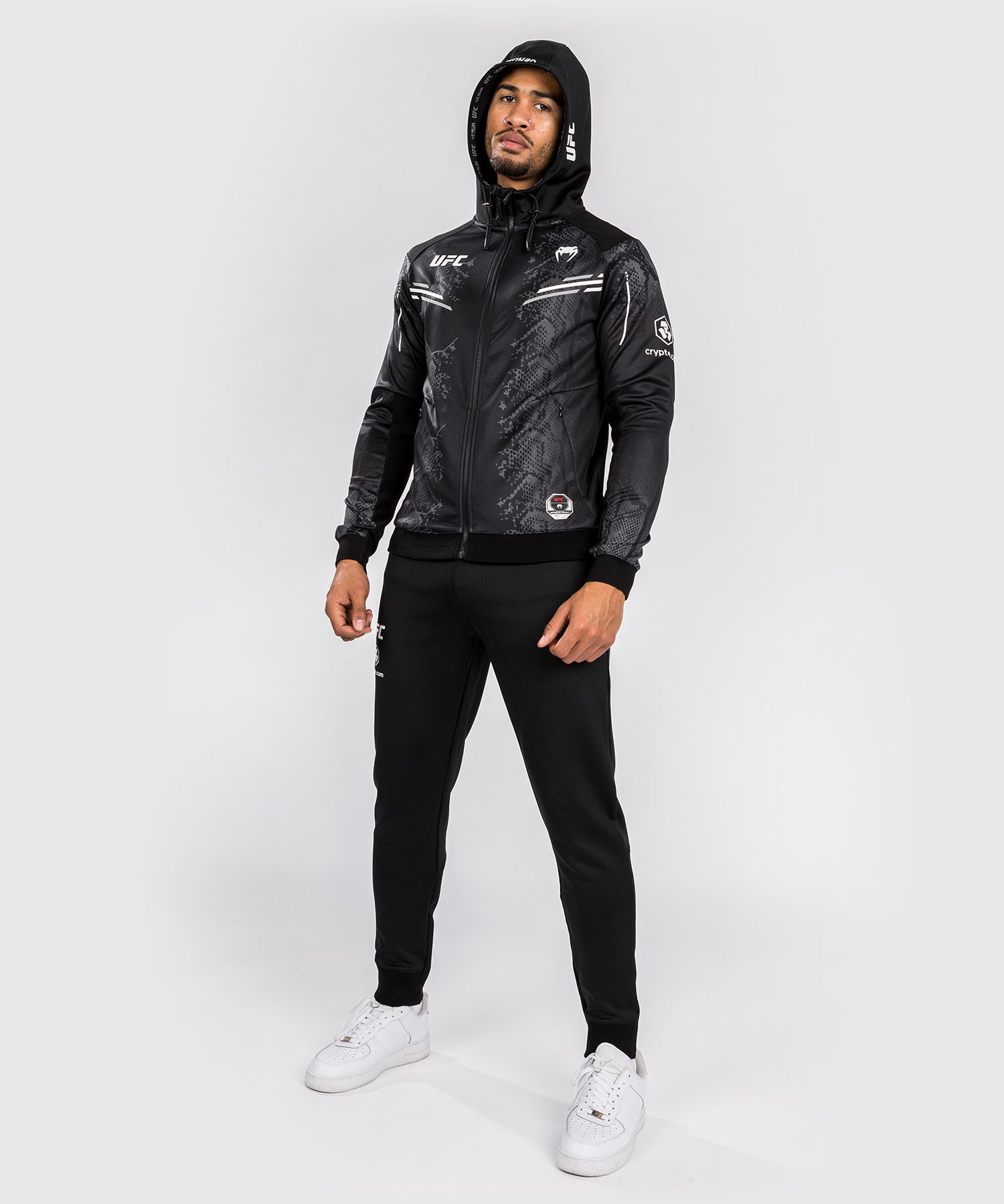 Veste à Capuche Personnalisée pour Hommes UFC Adrenaline by Venum Authentic Fight Night - Noir - product-type_Vestes