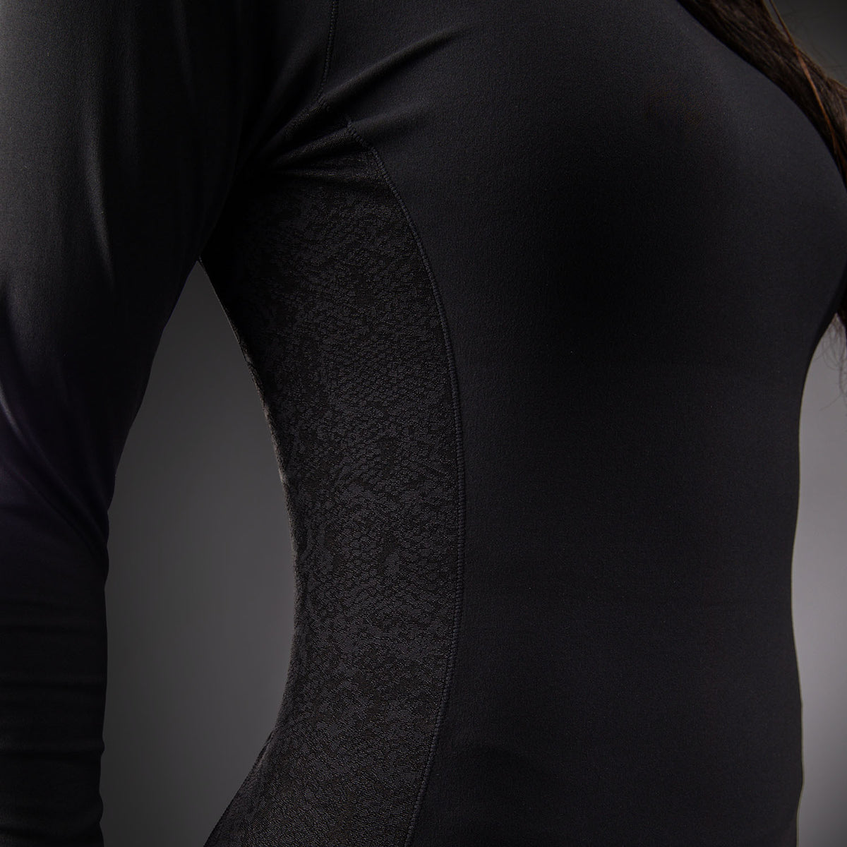 Rashguard manches longues pour Femme Venum Viper - Noir - product-type_T-Shirts de Compression