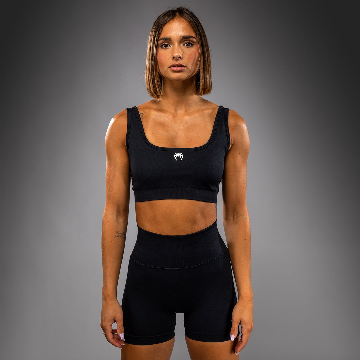 Brassière de Sport Longue Venum Sculpt – Noir/Blanc - product-type_Brassières de sport