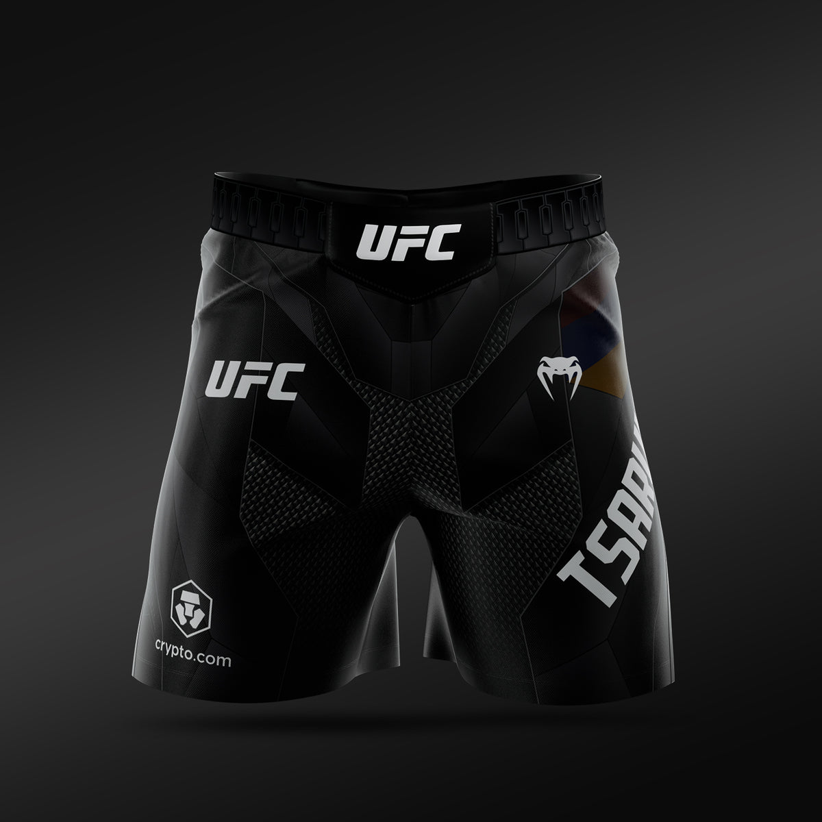 Short de combat homme UFC Adrenaline Unrivaled by Venum coupe courte Arman Tsarukyan - Noir