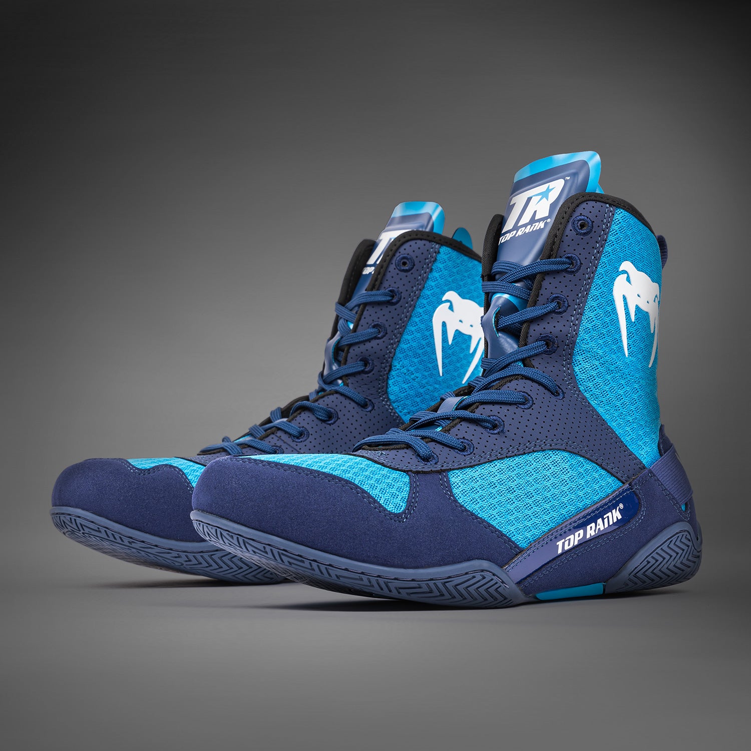 Chaussures de Boxe Venum x Top Rank Original - Bleu Royal - product-type_Chaussures de boxe