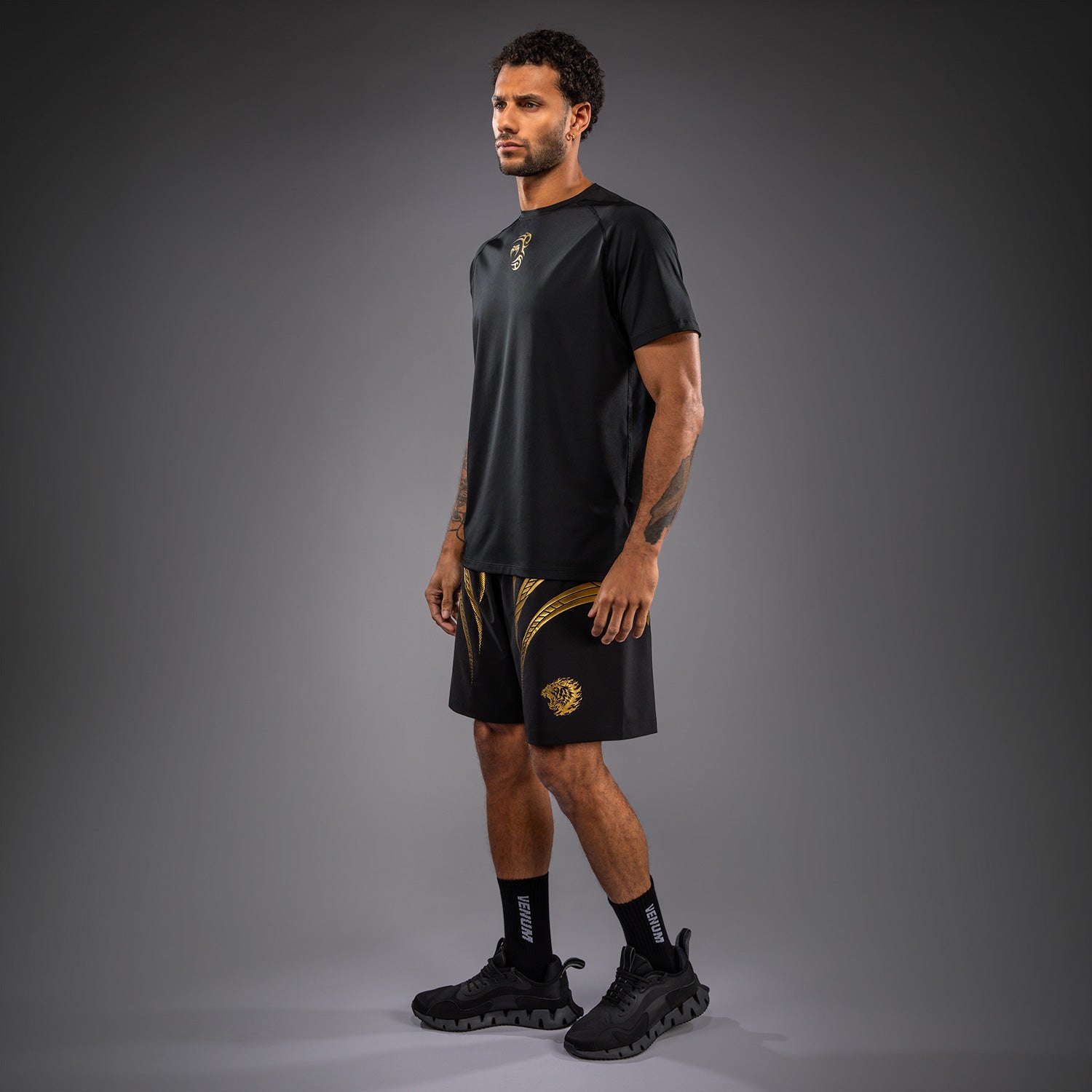 T-shirt Dry Tech Venum x Mike Tyson Tiger - Noir/Or - product-type_T-Shirts Dry Tech