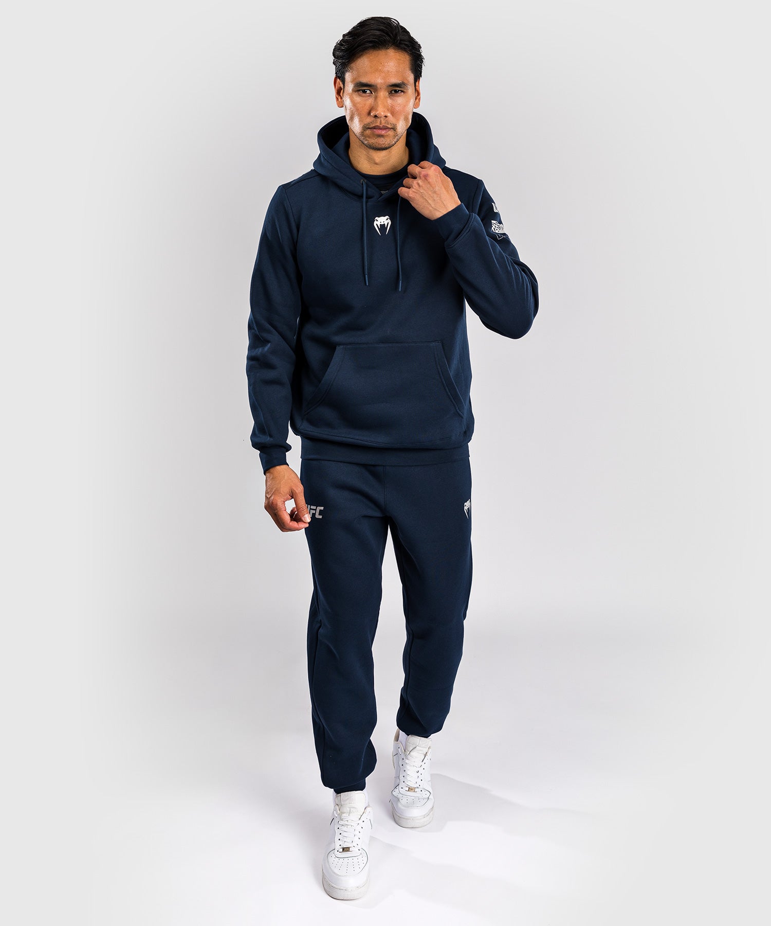 Sweatshirt à Capuche pour Hommes UFC Fusion by Venum Fight Week - Bleu Océanique - product-type_Sweatshirts