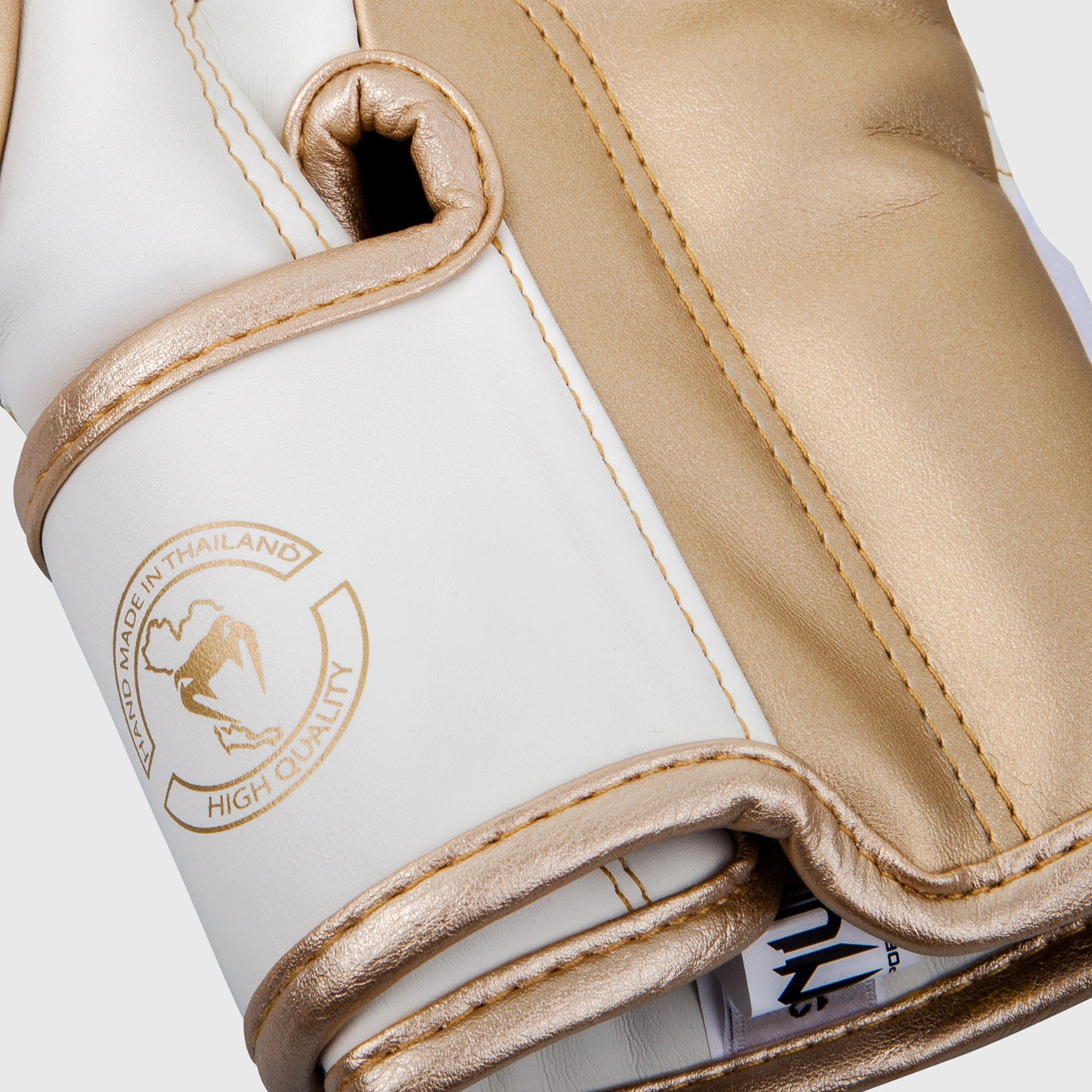 Gants de boxe Venum Elite - Blanc/Doré - product-type_Gants de boxe