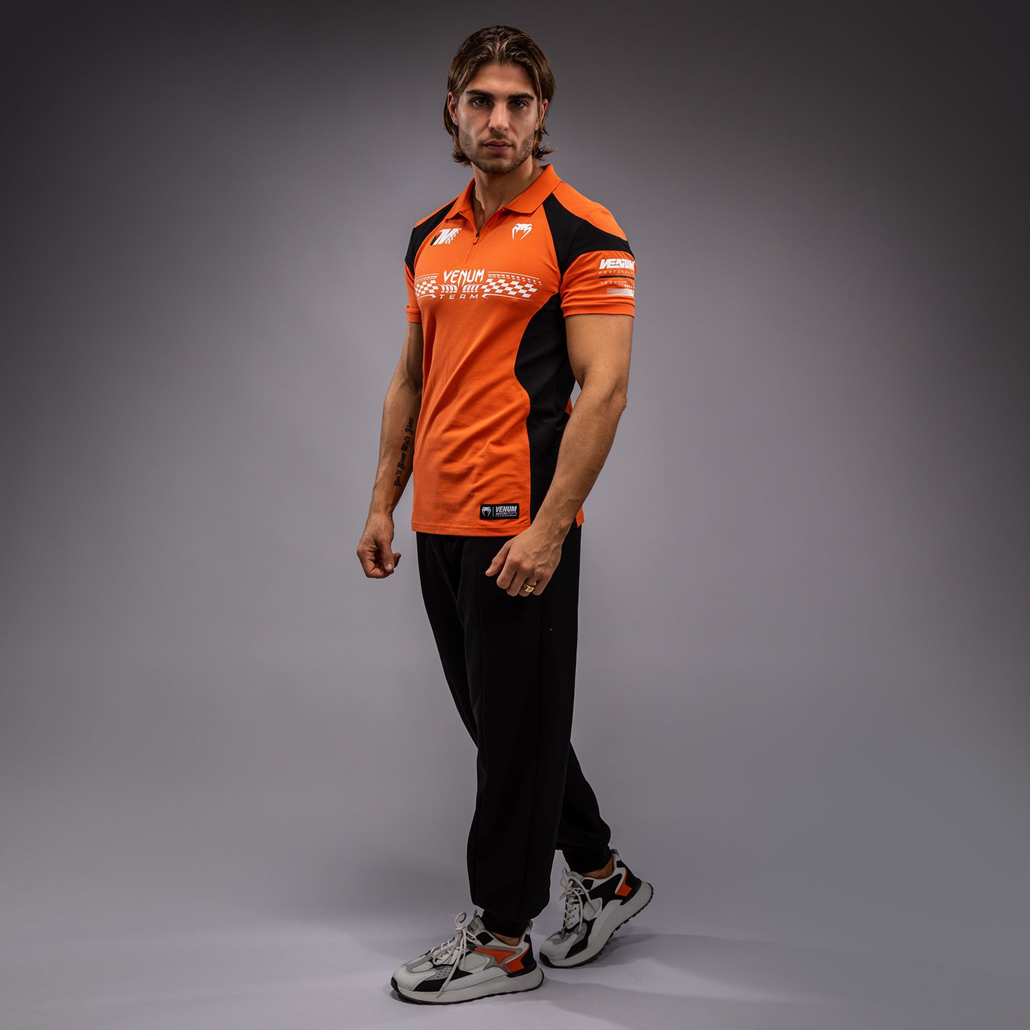 Polo en Coton Venum Motorsport - Mandarine - product-type_Polos