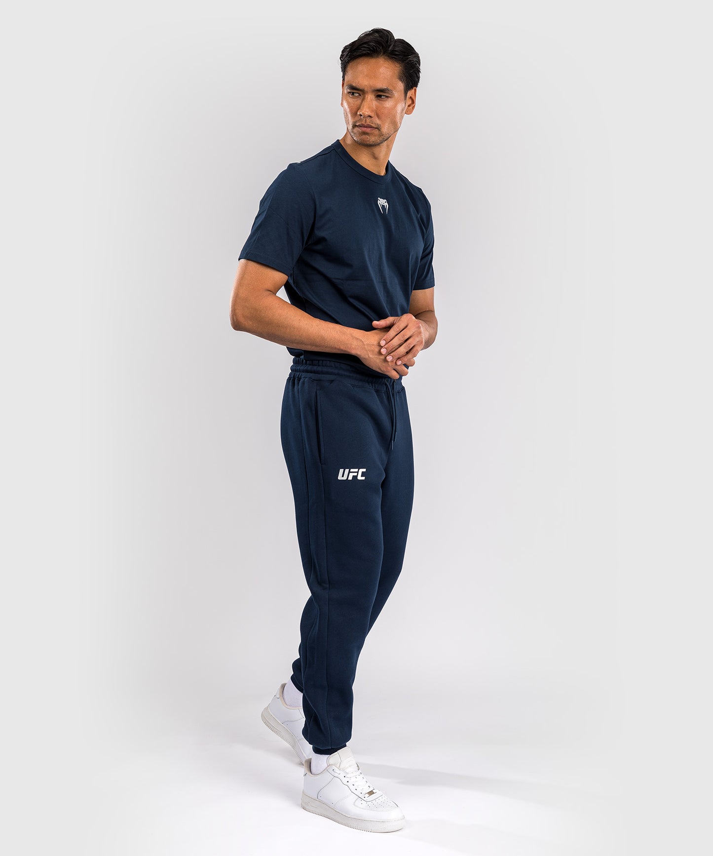 Pantalon en Coton pour Hommes UFC Fusion by Venum Fight Week - Bleu Océanique - product-type_Pantalons de jogging