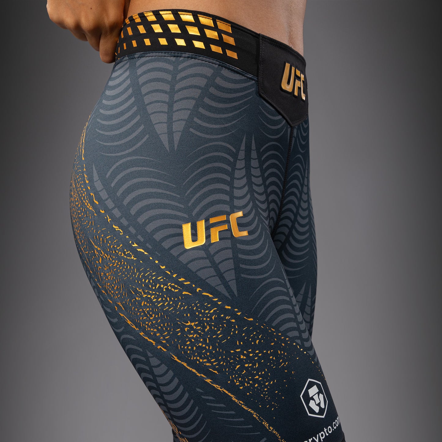Short de compression coupe longue Femme Personnalisé UFC Zenith by Venum Authentic Fight Night - Champion