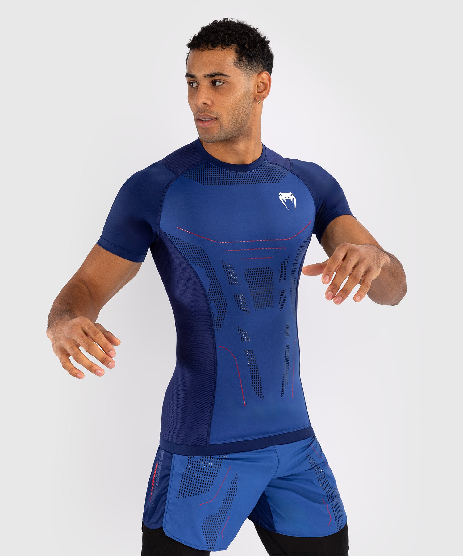 Rashguard Venum Technical 3.0 - Bleu Nuit - product-type_T-Shirts de Compression