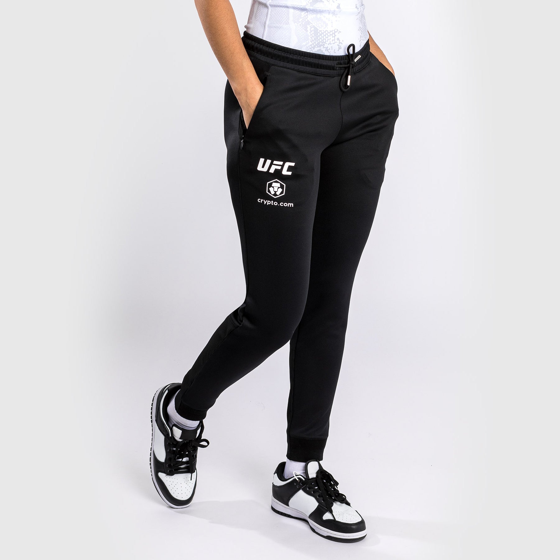 Pantalon Walkout pour Femmes UFC Adrenaline by Venum Authentic Fight Night - Noir - product-type_Pantalons de jogging